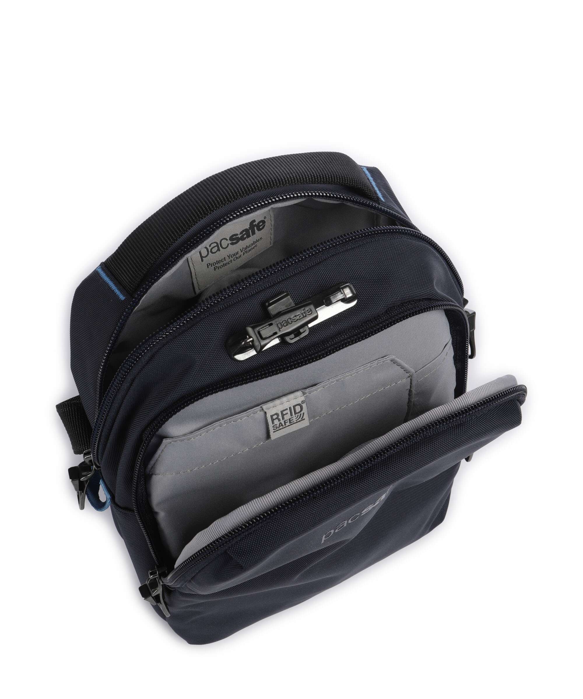 Pacsafe V Companion Crossbody bag ocean - Image 5
