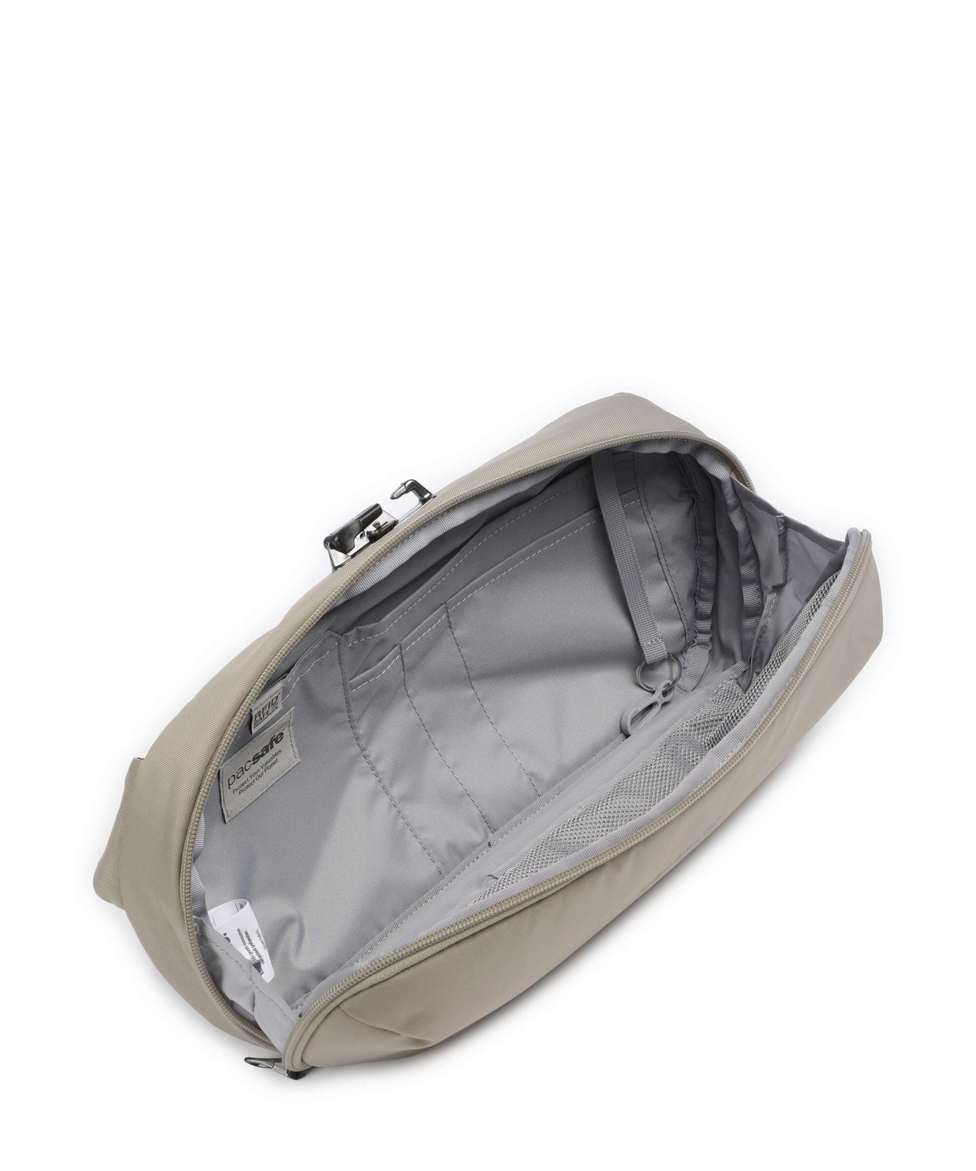 Pacsafe V Sling bag beige - Image 6
