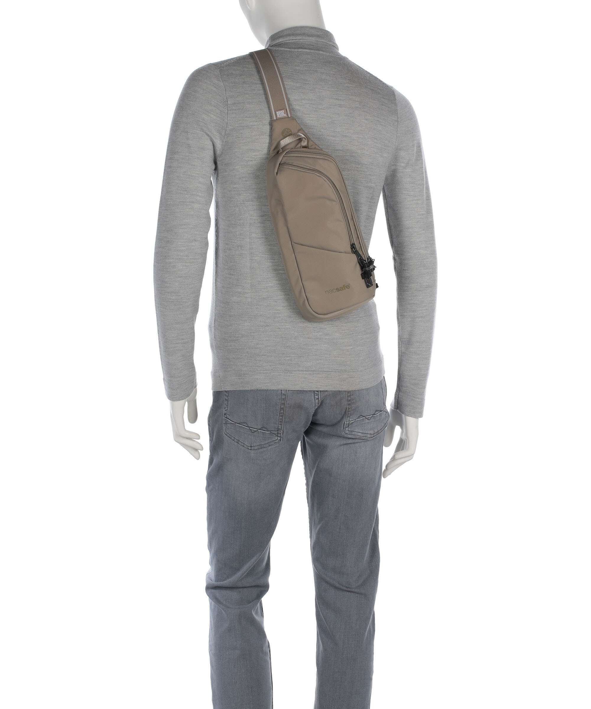 Pacsafe V Sling bag beige - Image 4