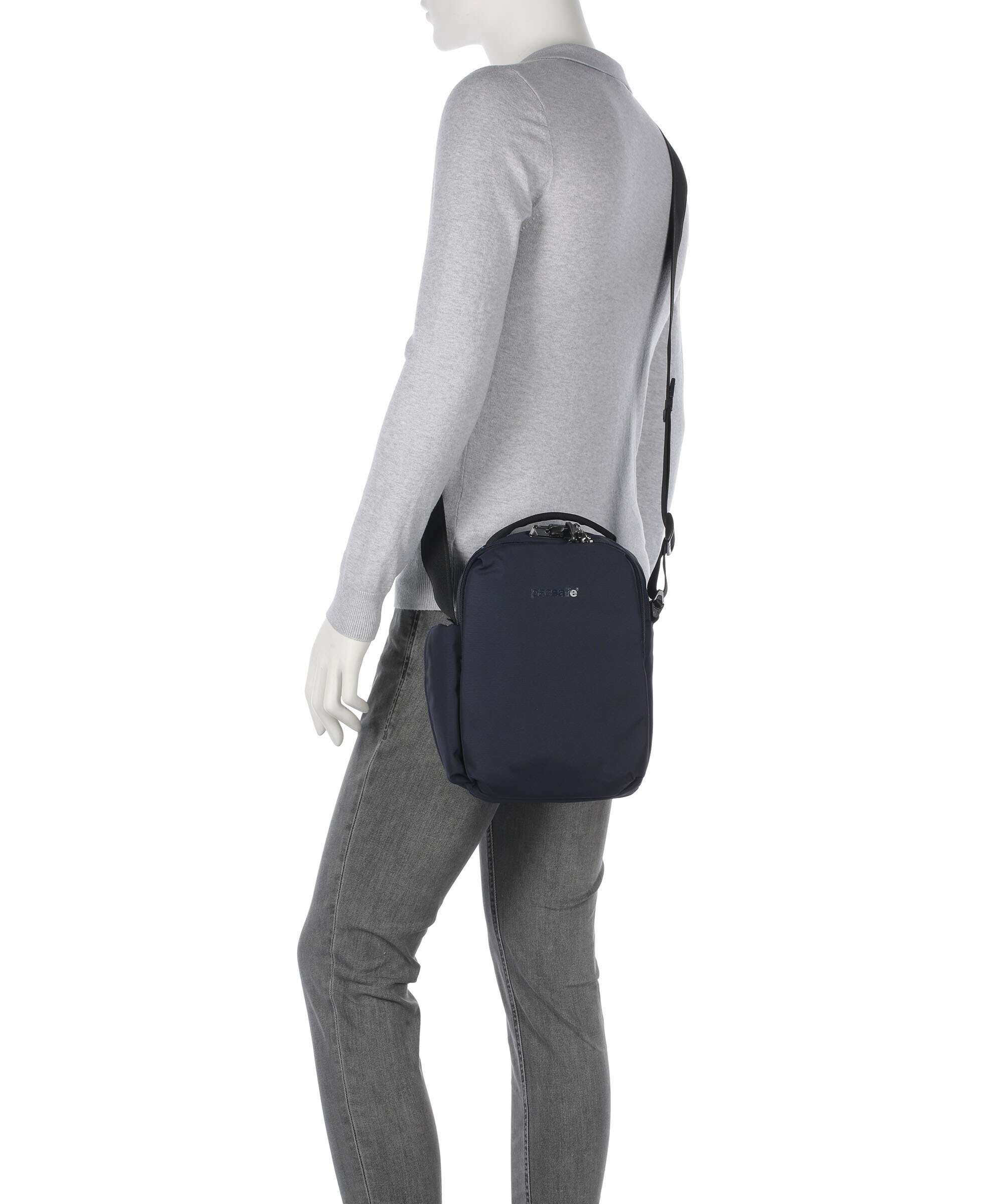 Pacsafe V Tour Crossbody bag ocean - Image 4