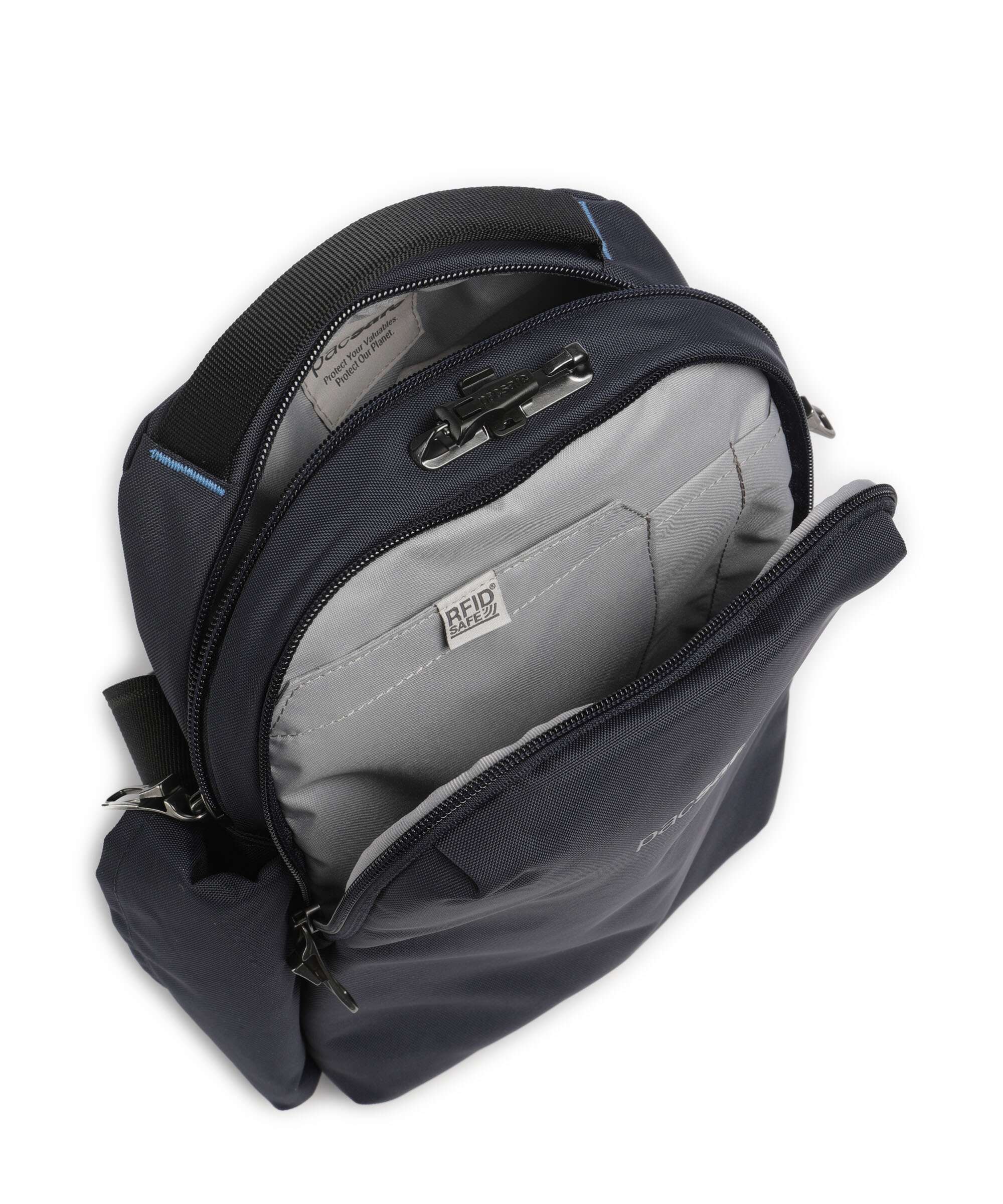 Pacsafe V Tour Crossbody bag ocean - Image 6