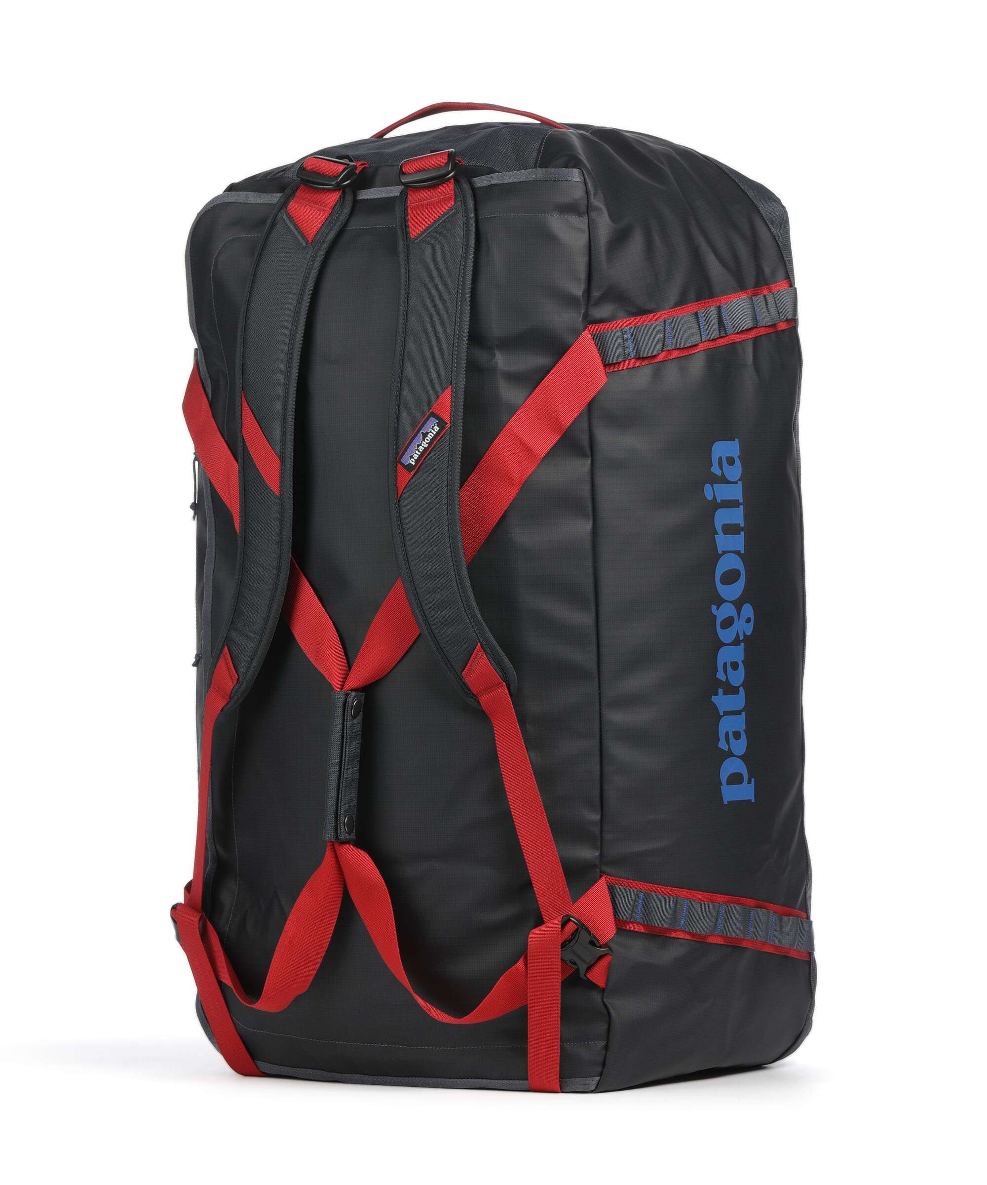 Patagonia Black Hole 100 Travel bag smolder blue w/amanita red - Image 3