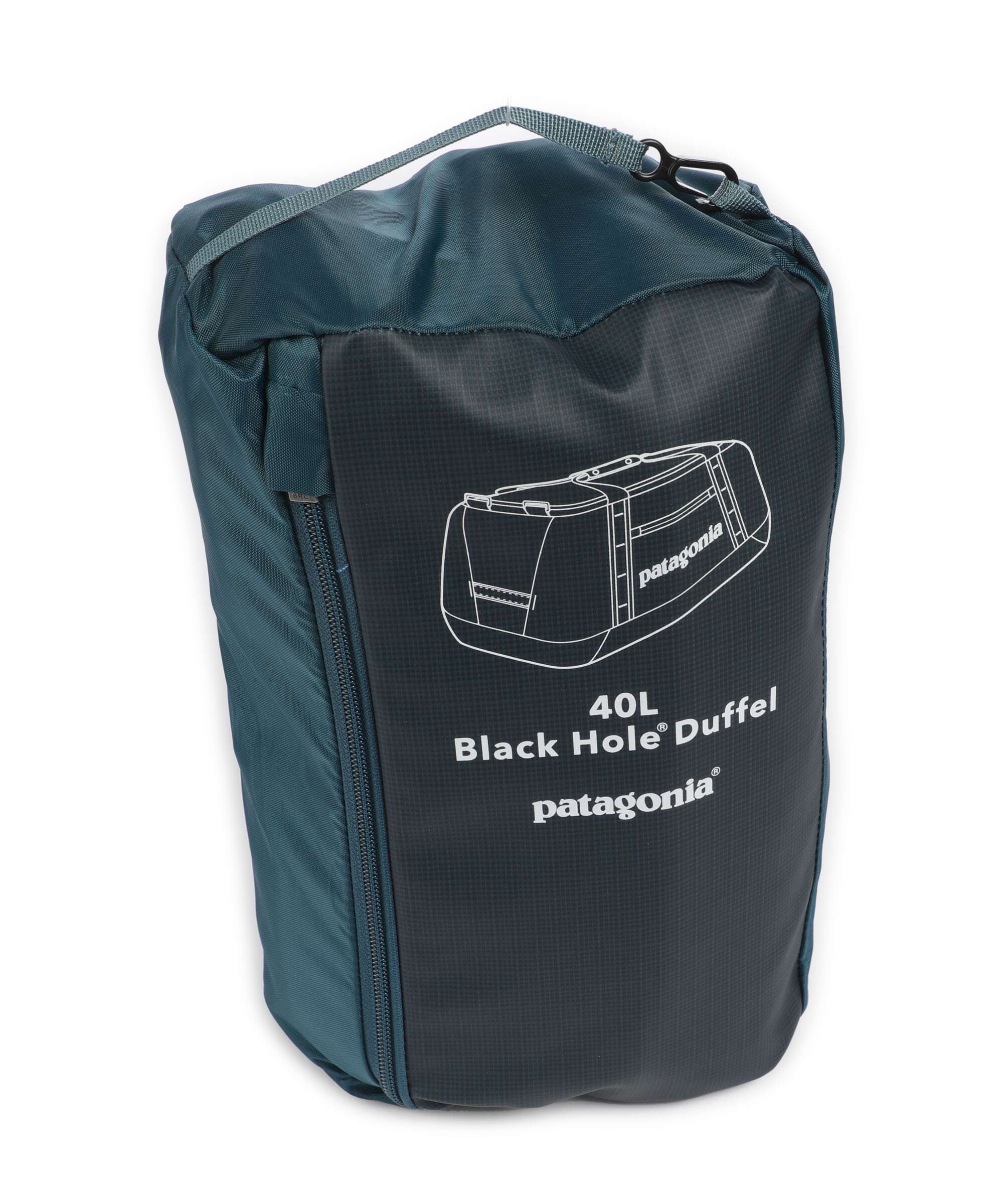 Patagonia Black Hole 40 Travel bag tidal teal w/luminous pink - Image 6