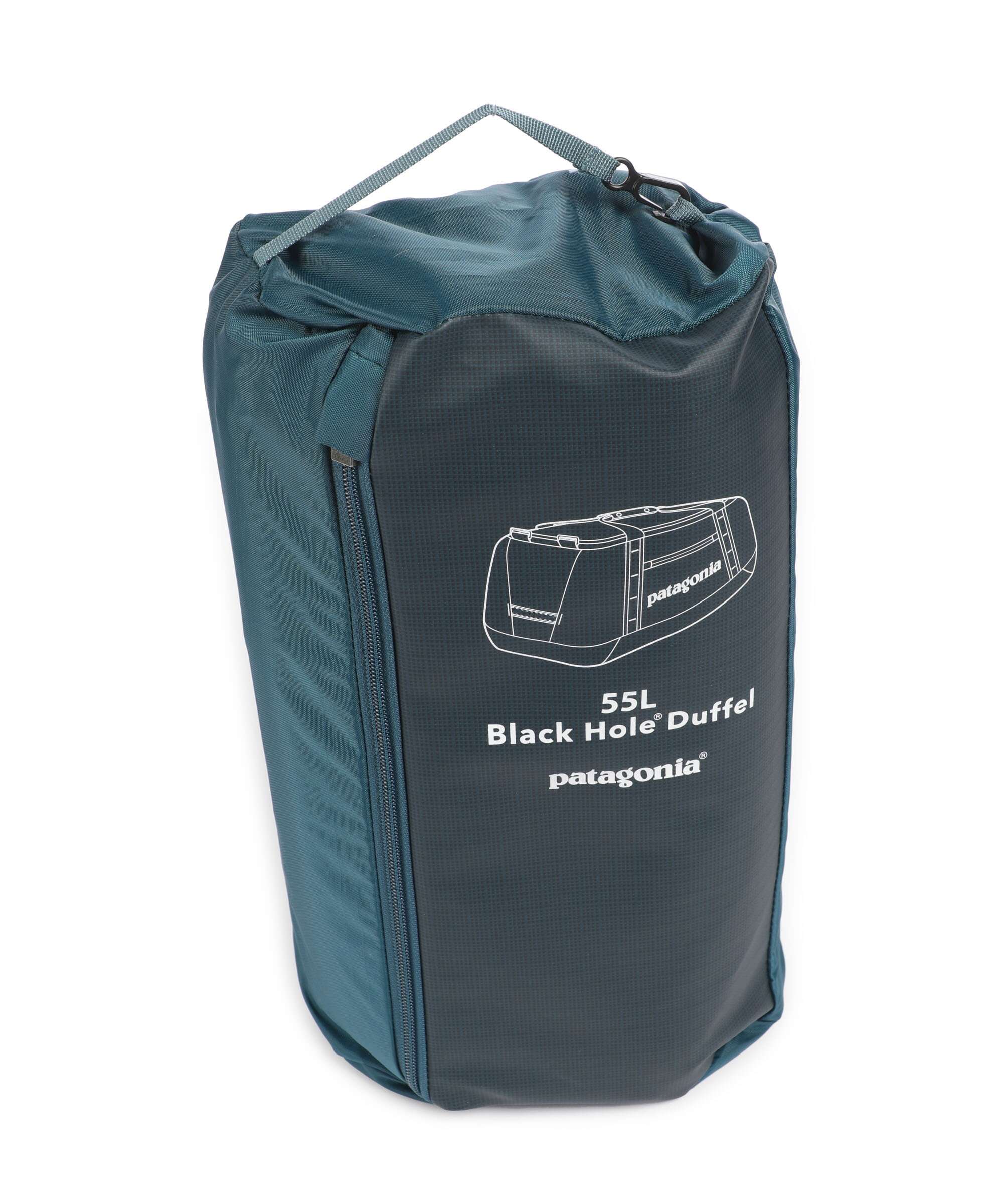 Patagonia Black Hole 55 Travel bag tidal teal w/luminous pink - Image 6