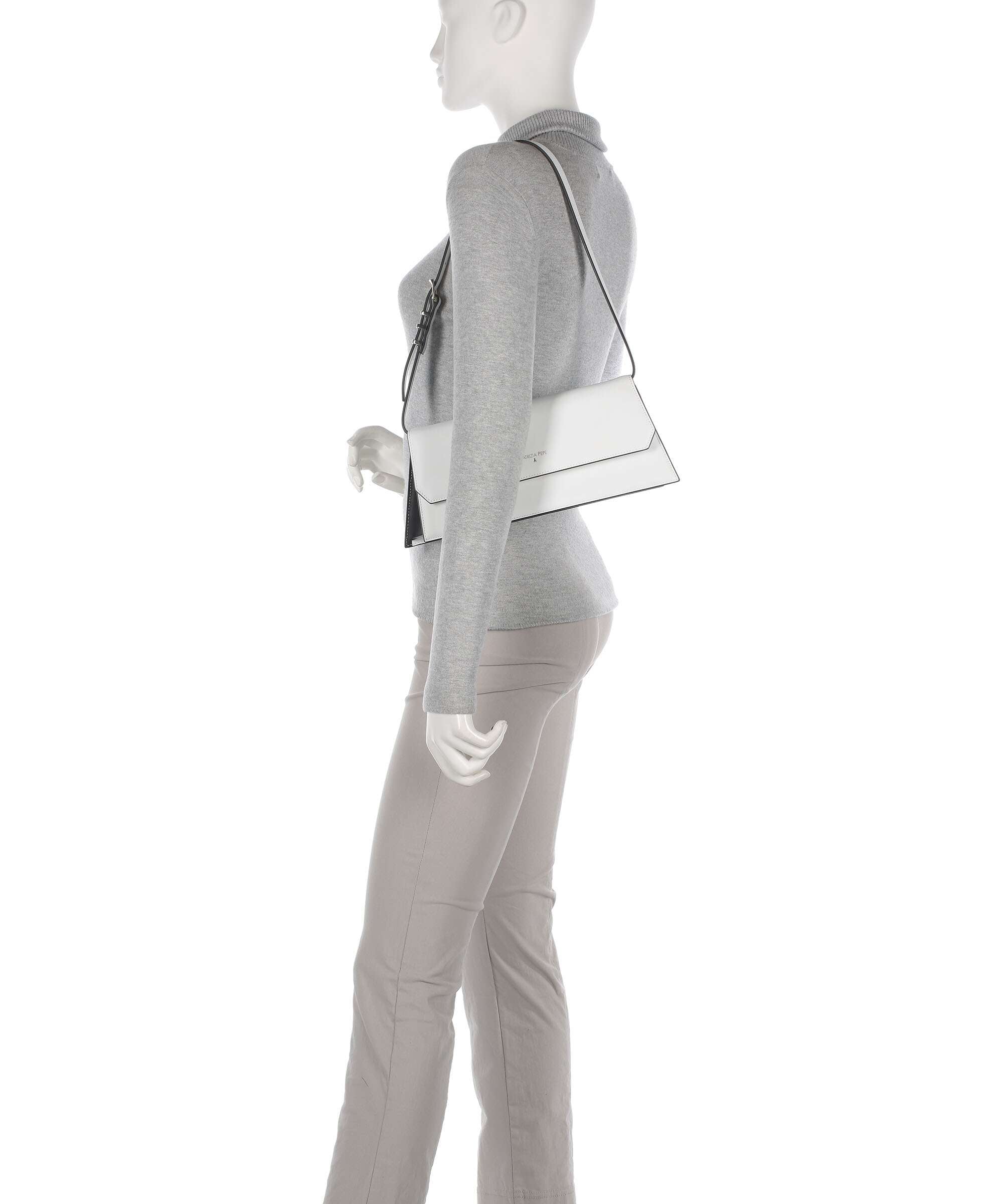 Patrizia Pepe Astral Shoulder bag white/black - Image 3