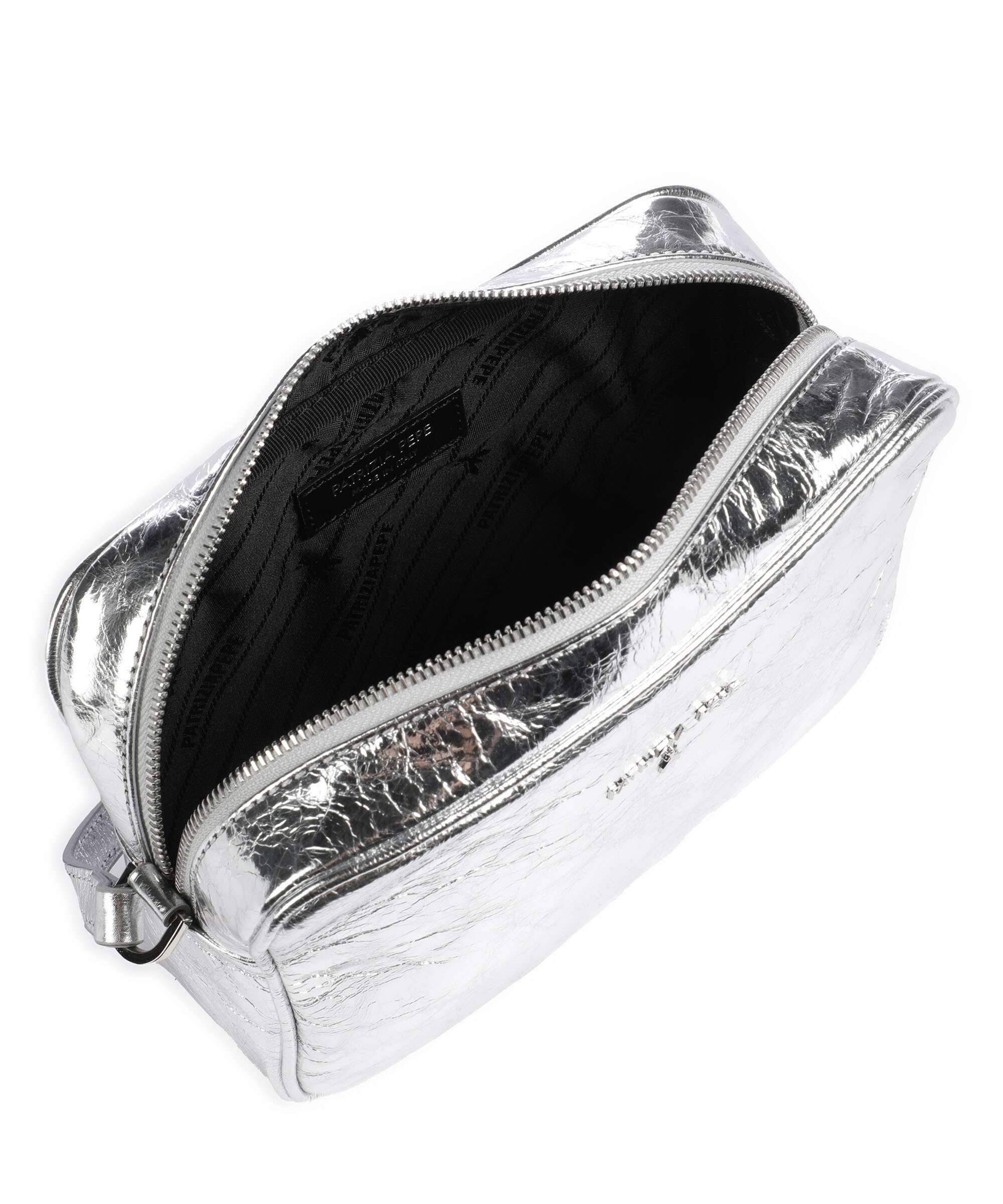 Patrizia Pepe Crossbody bag craquele silver - Image 6