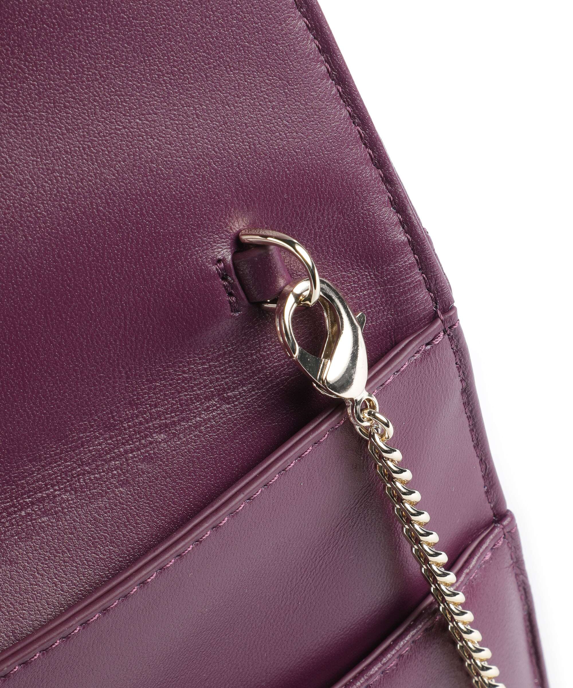 Patrizia Pepe Fly Quilted Crossbody bag futuristic purple - Image 5