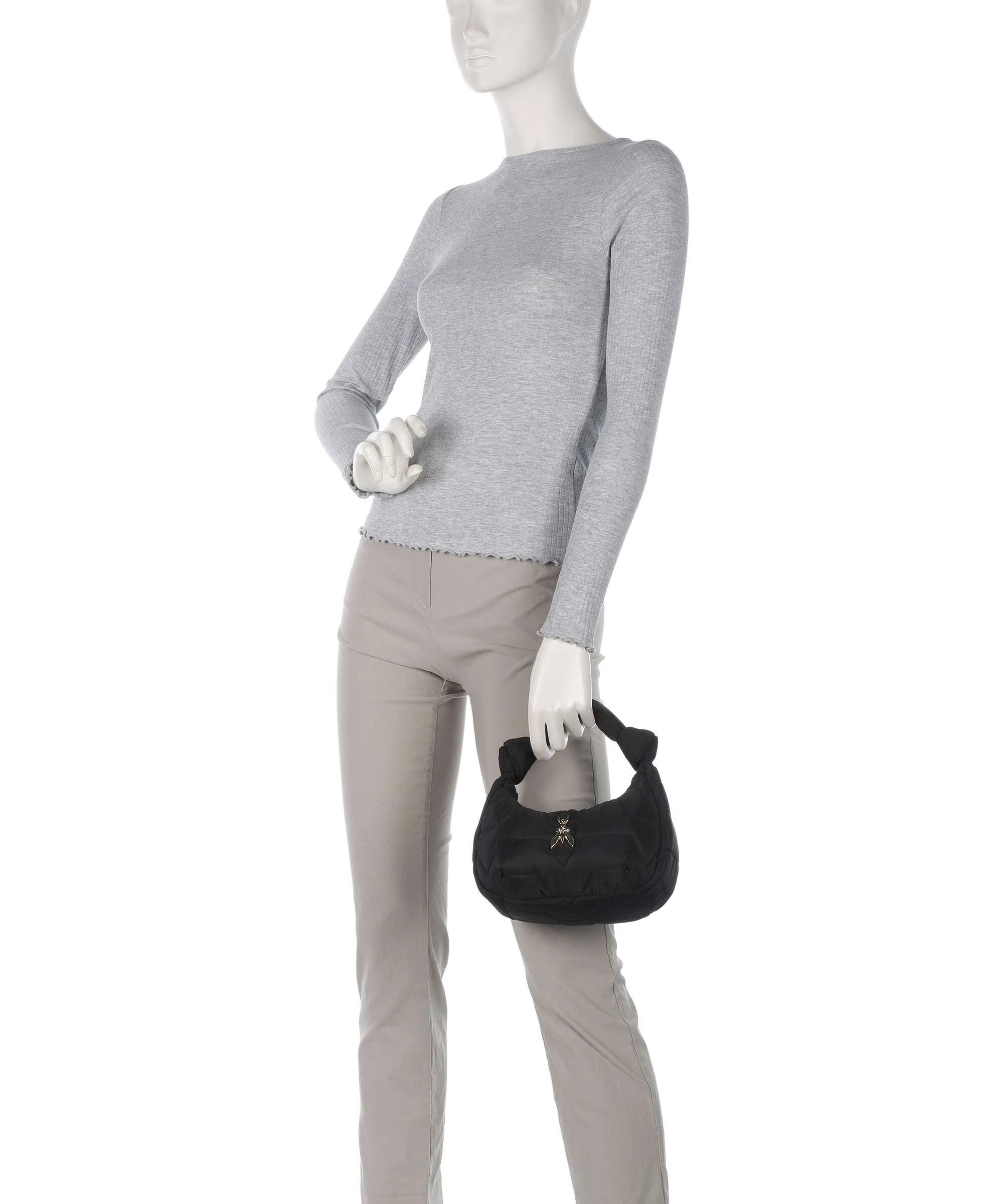 Patrizia Pepe Padded Handbag nero - Image 3