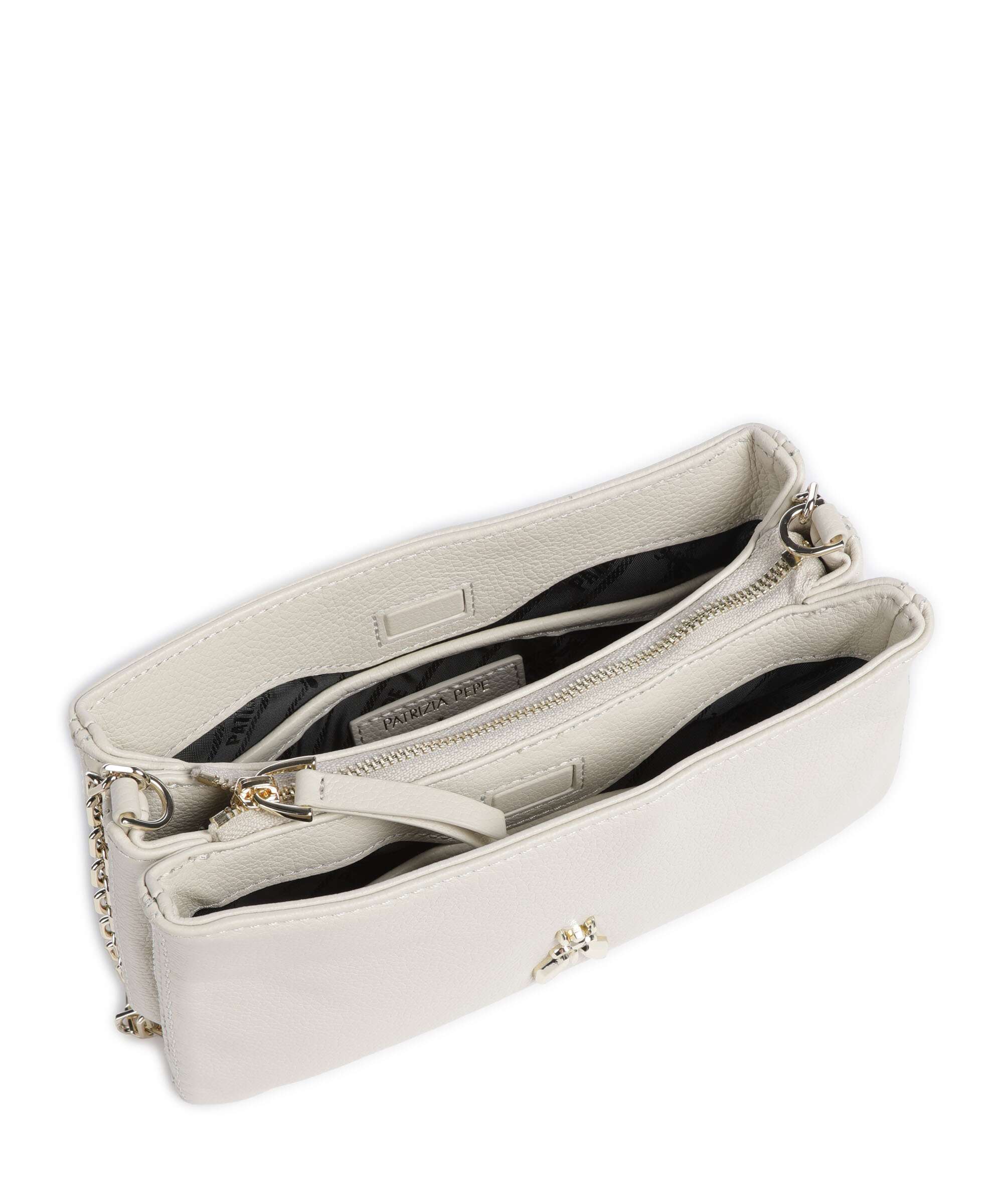 Patrizia Pepe Tris Crossbody bag offwhite - Image 6