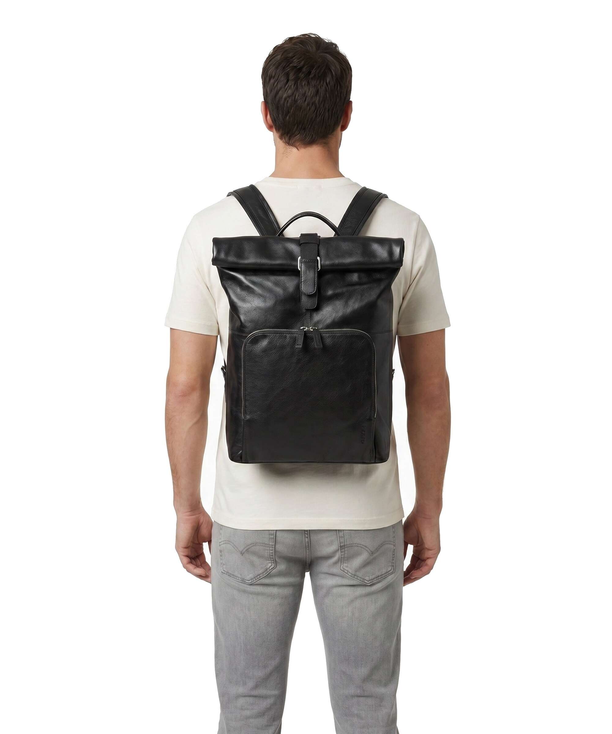 Picard Buddy Rolltop backpack schwarz - Image 3