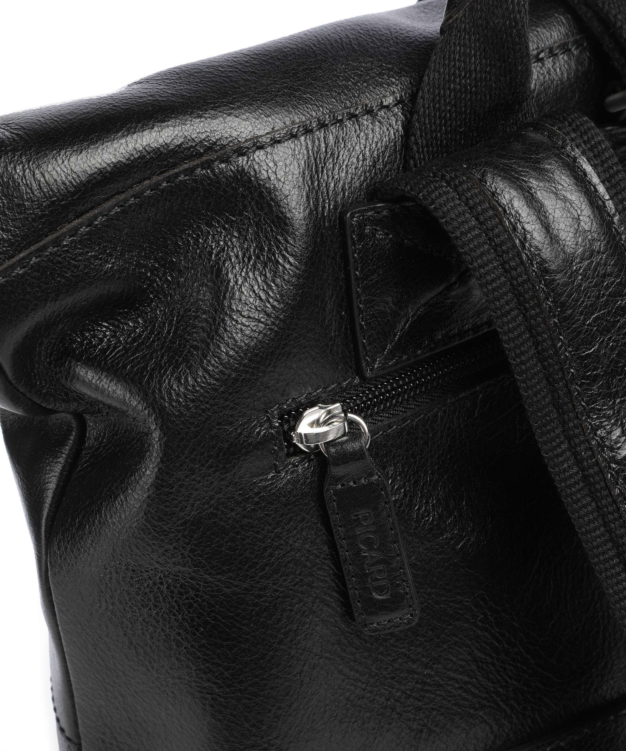 Picard Buddy Rolltop backpack schwarz - Image 4