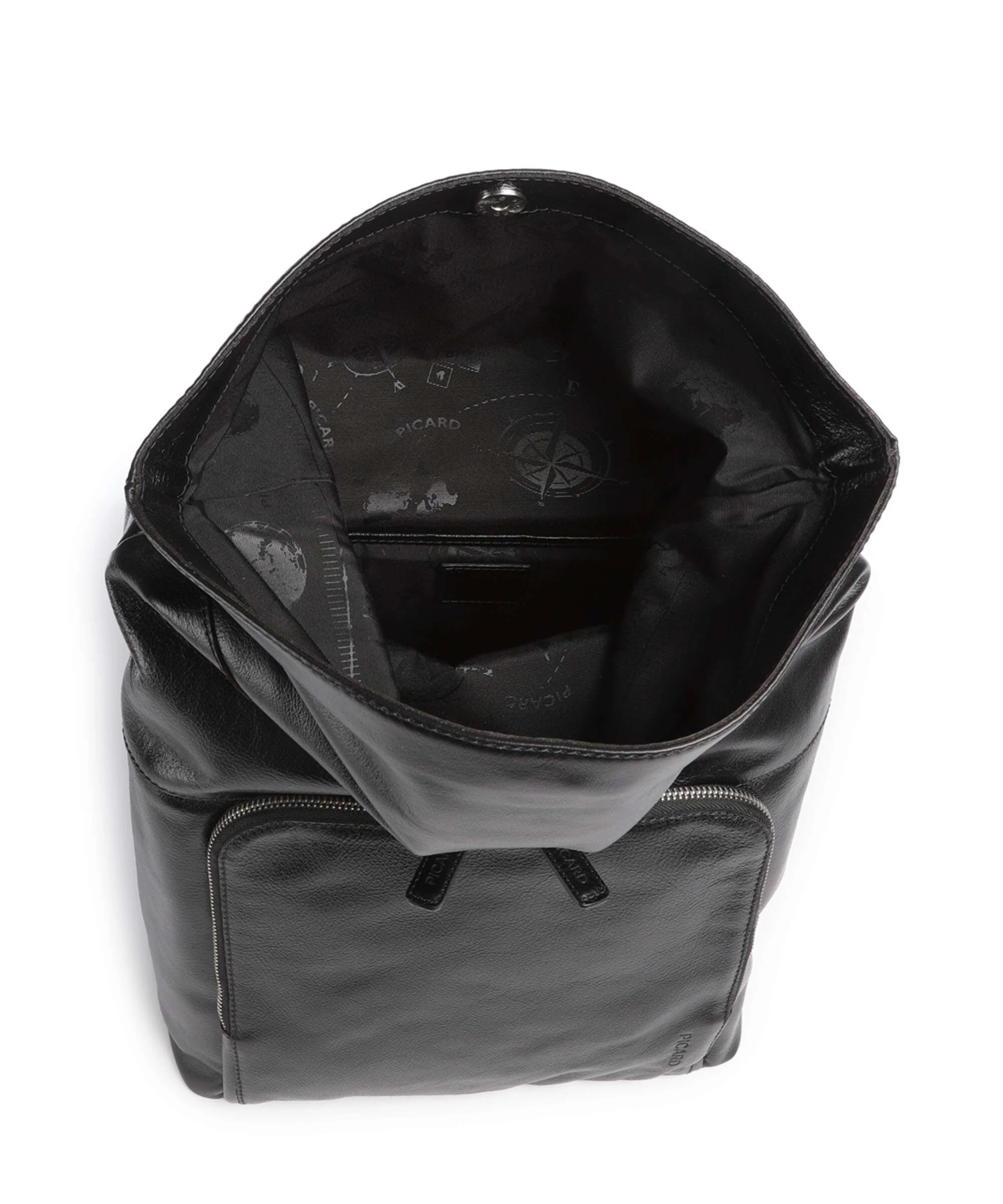 Picard Buddy Rolltop backpack schwarz - Image 5