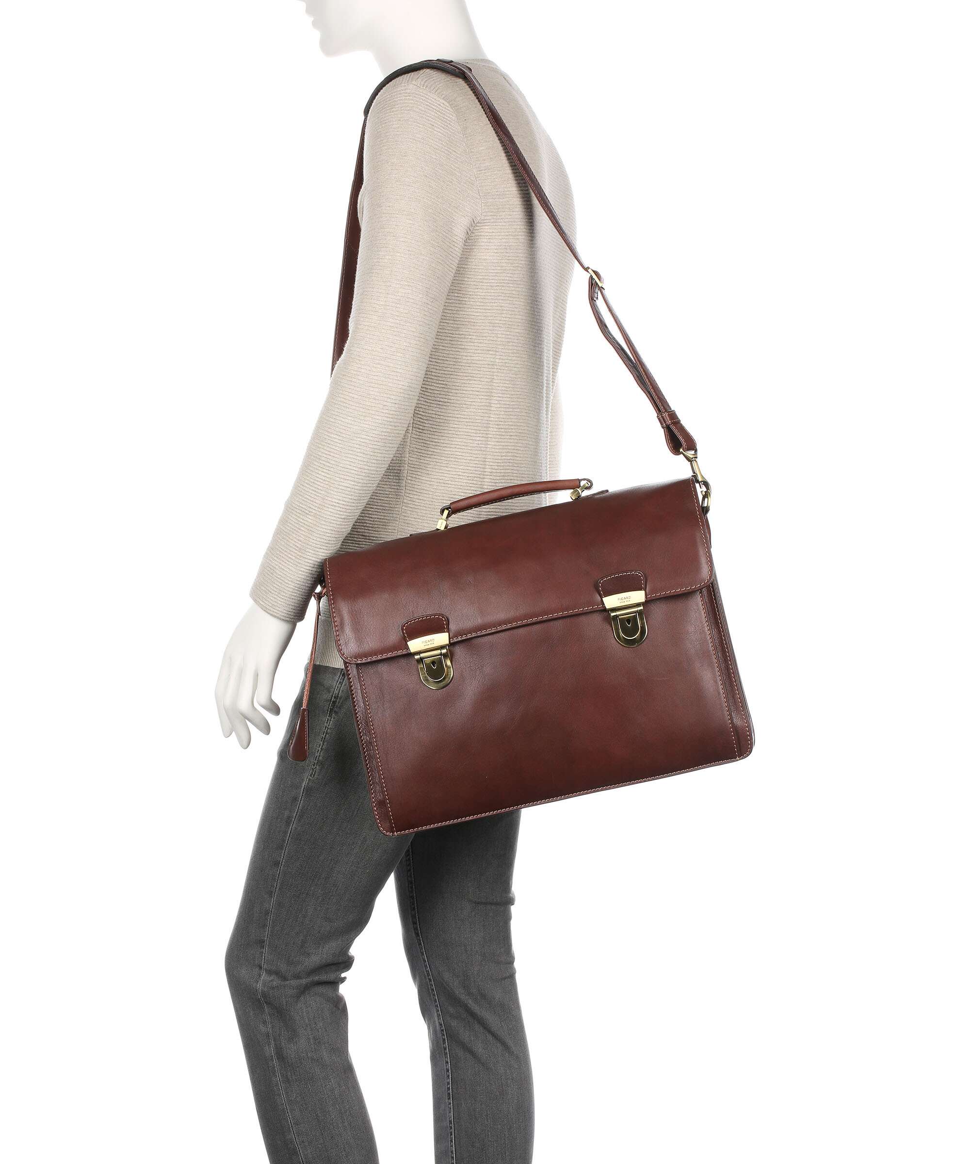 Picard Toscana Briefcase brown - Image 3