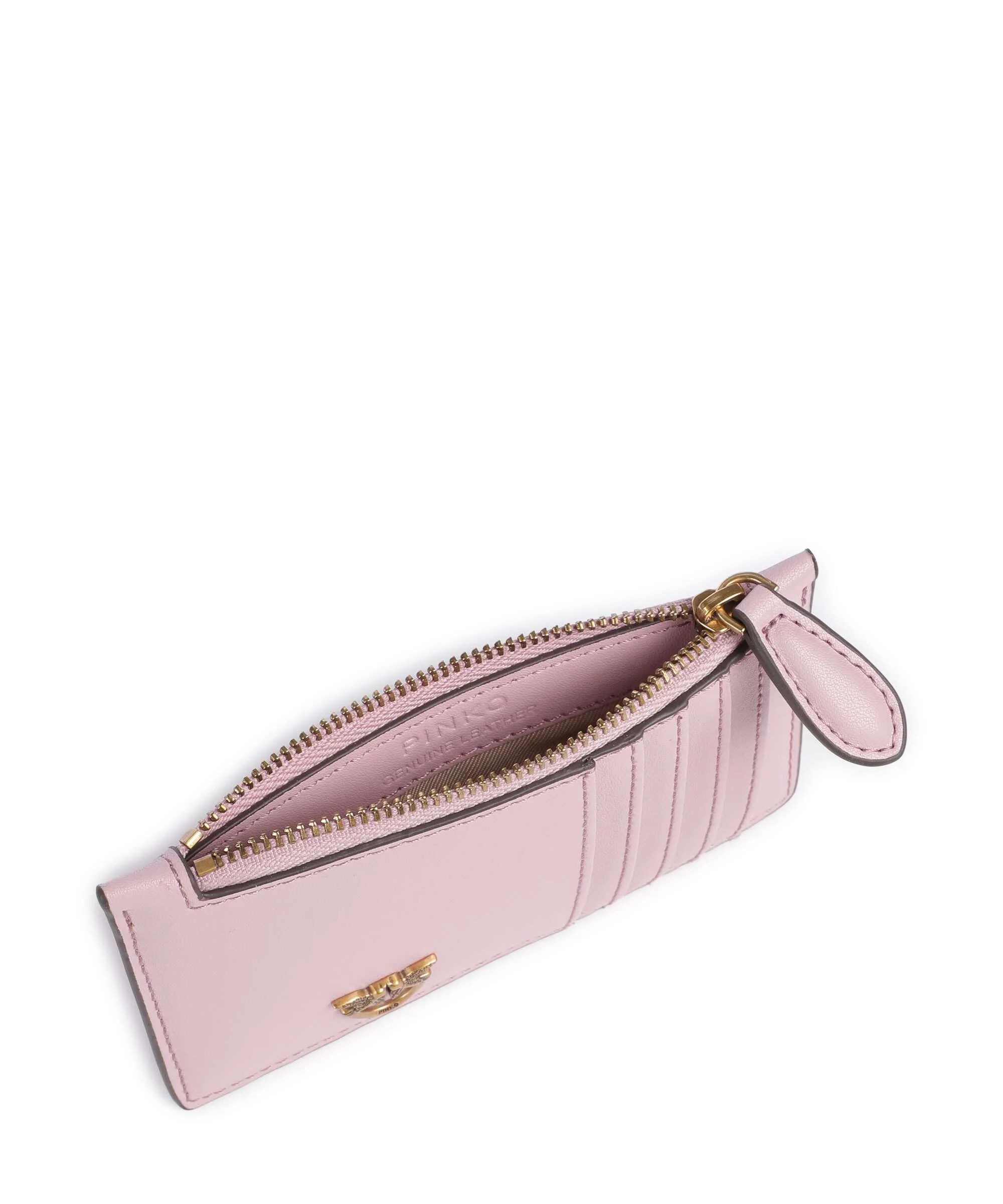 Pinko Airone Credit card holder rosa chiaro/antique gold - Image 4