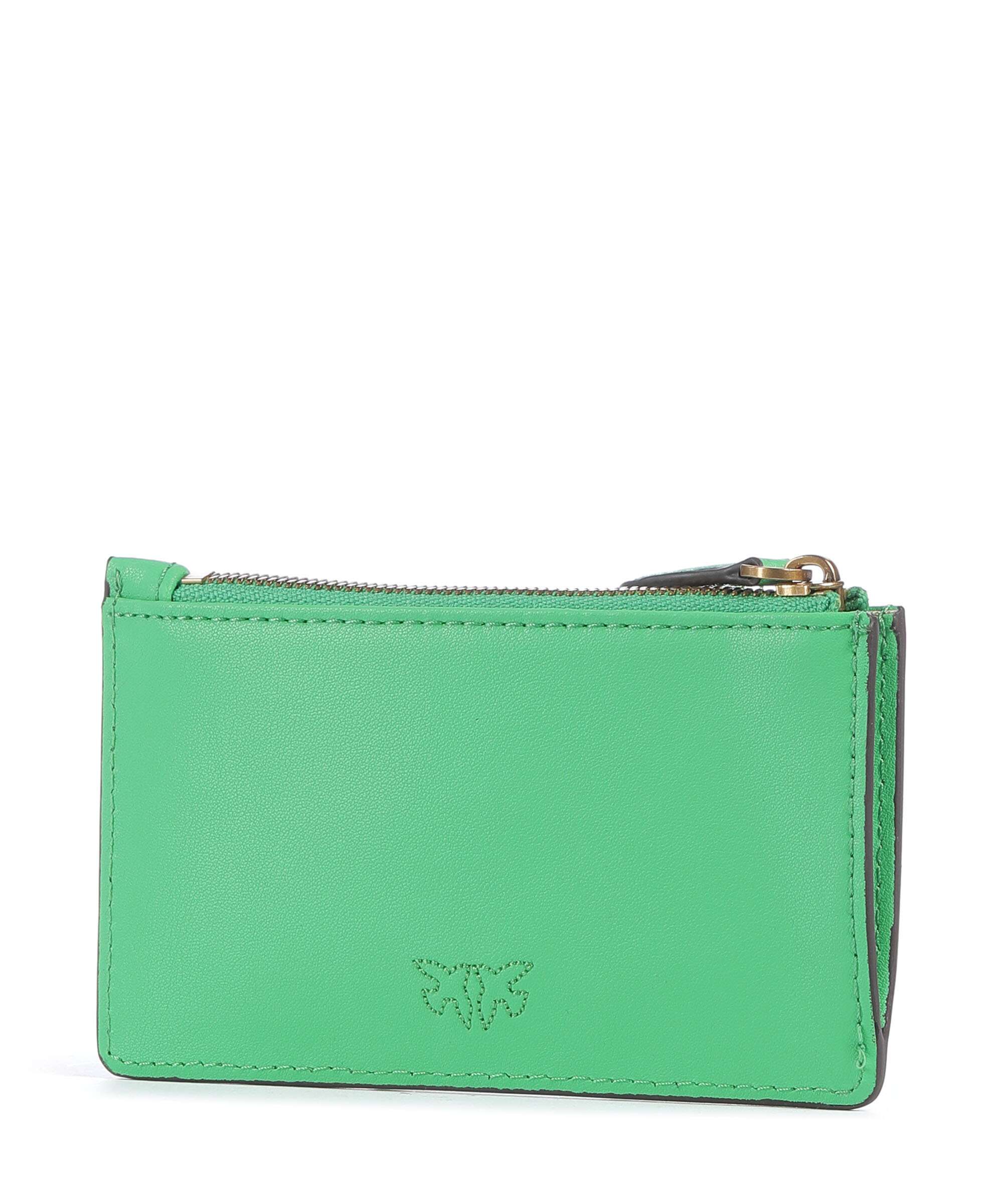 Pinko Airone Credit card holder verde isola/antique gold - Image 2