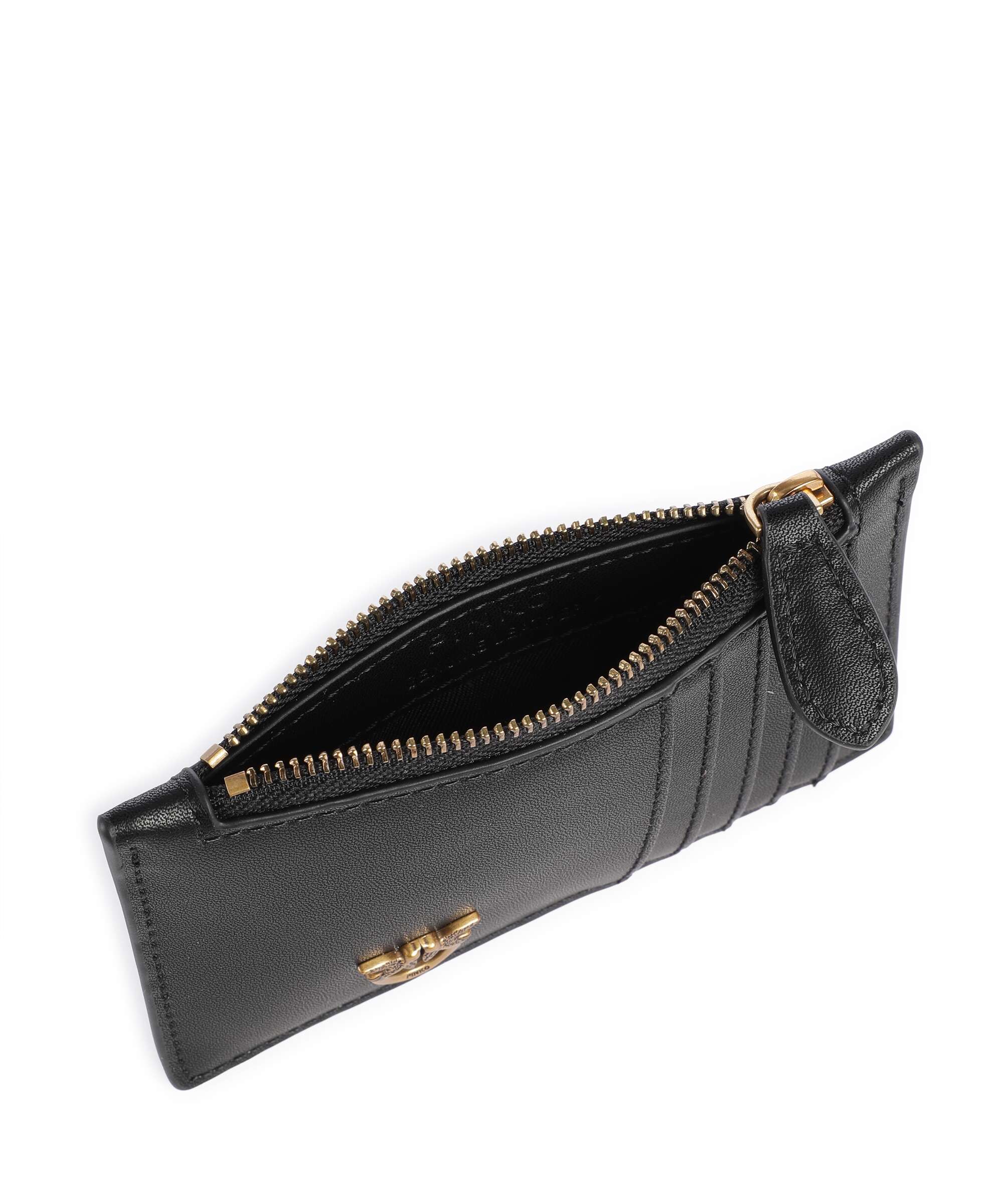 Pinko Airone Credit card holder nero/antique gold - Image 4