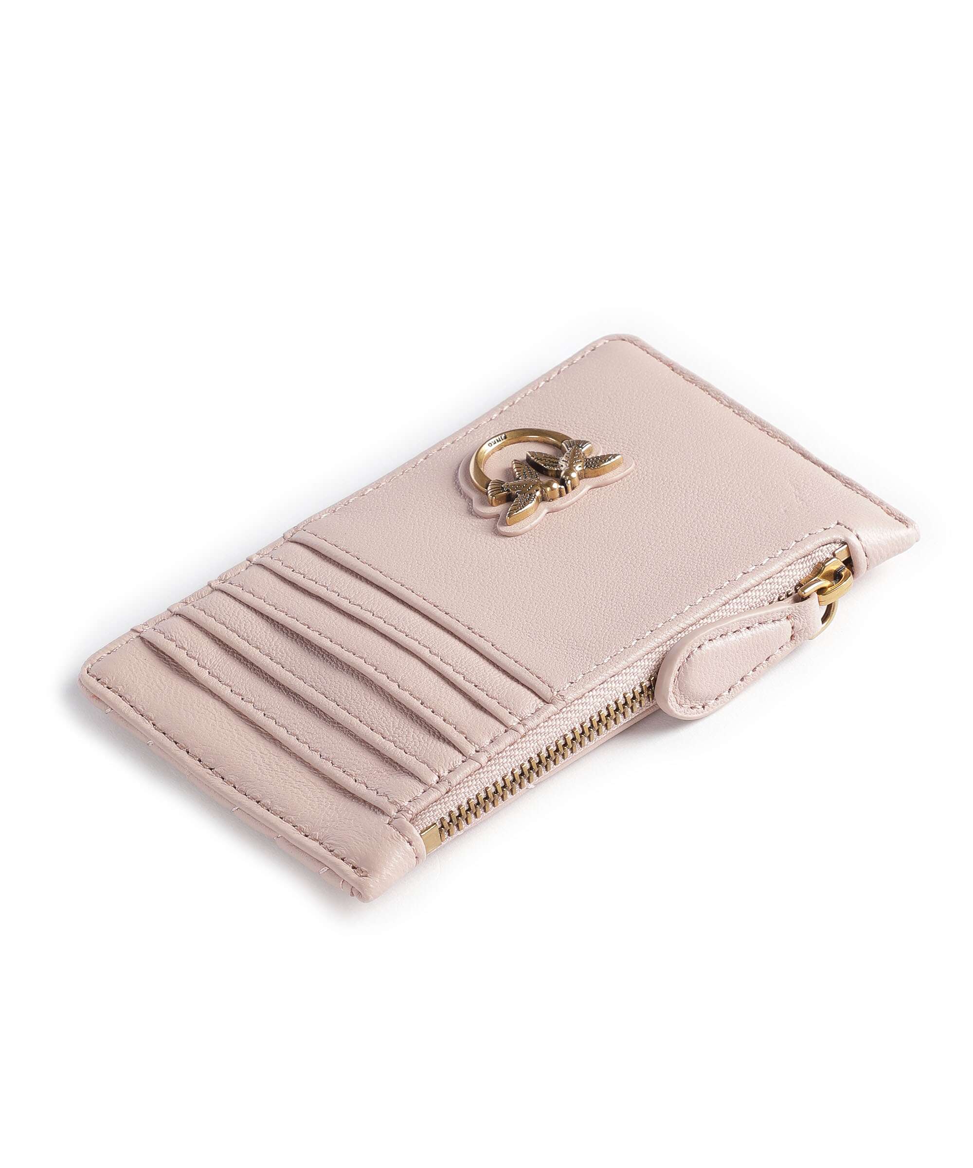 Pinko Airone Credit card holder cipria/antique gold - Image 3