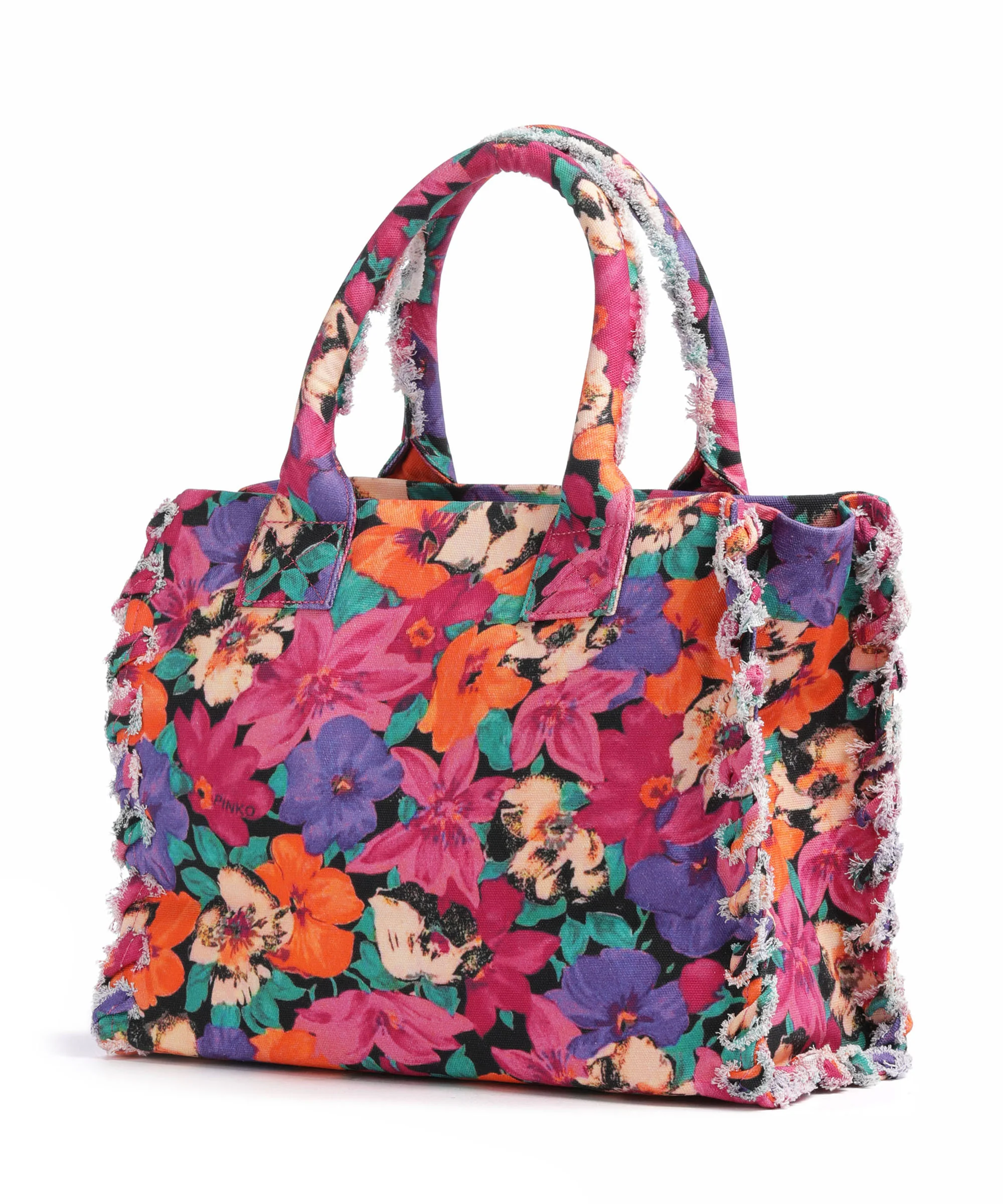 Pinko Beach Handbag fuxia/multicolor/antique gold - Image 2