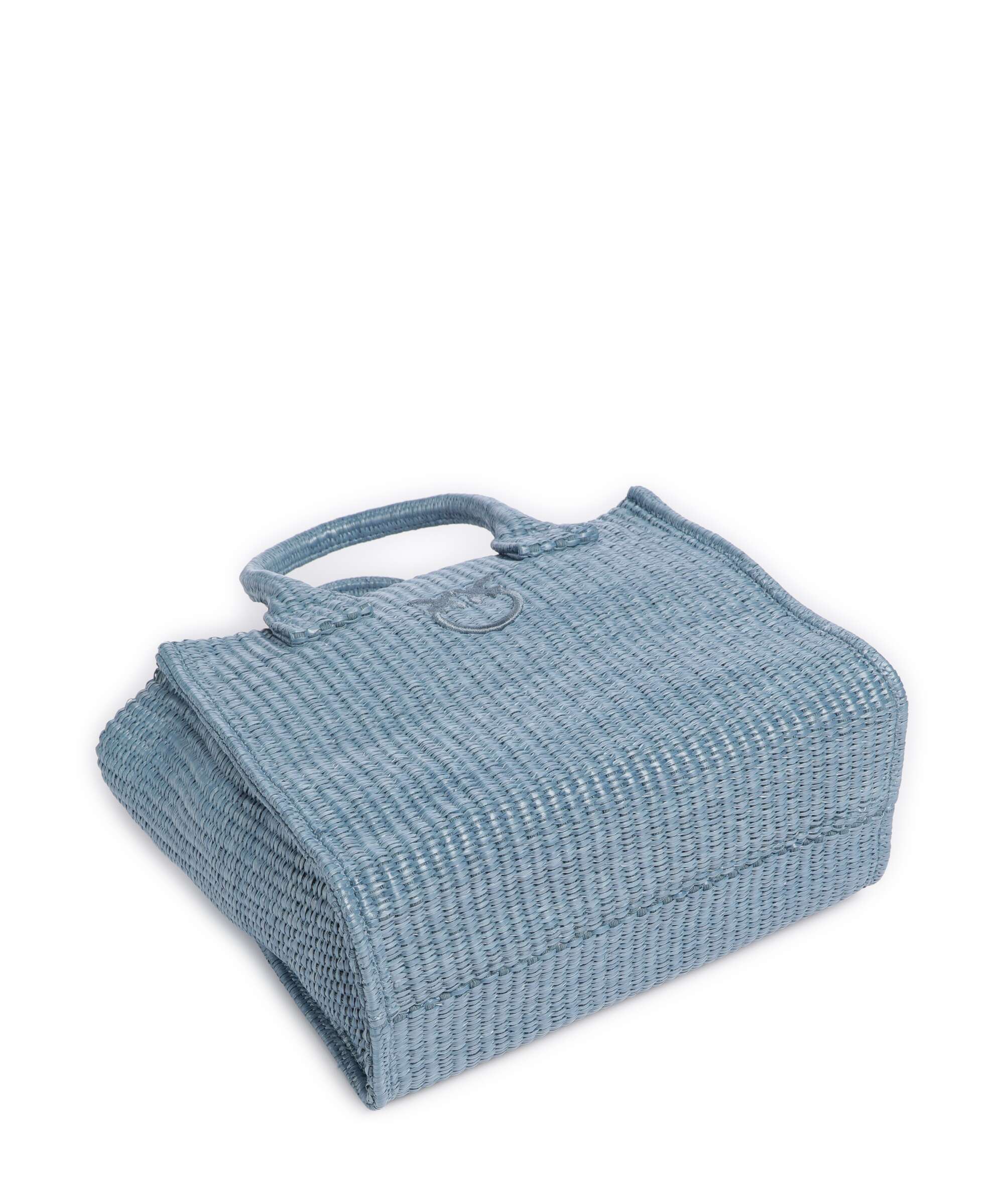 Pinko Beach Mini Handbag light blue - Image 4