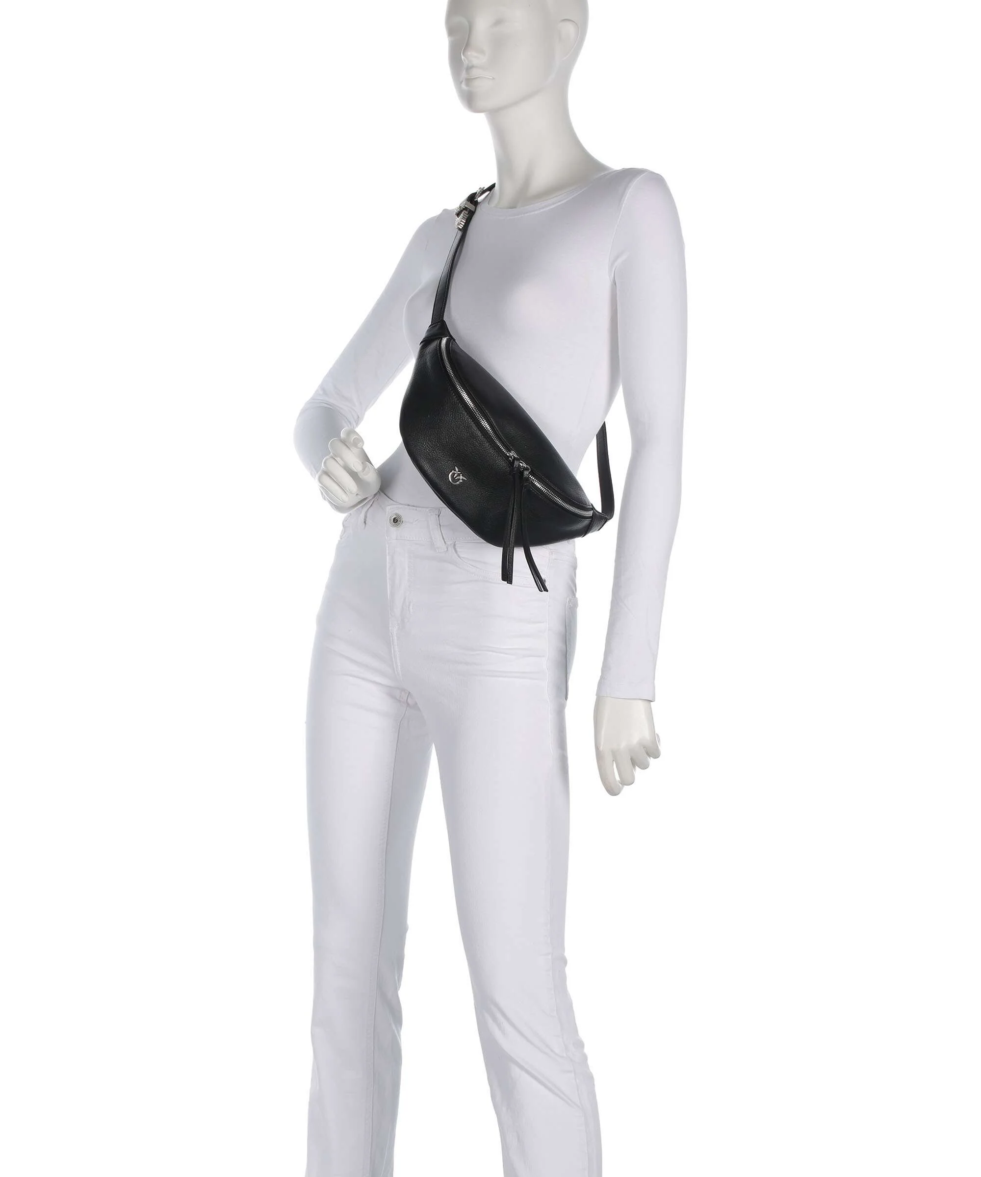 Pinko Belt bag nero/old silver - Image 3