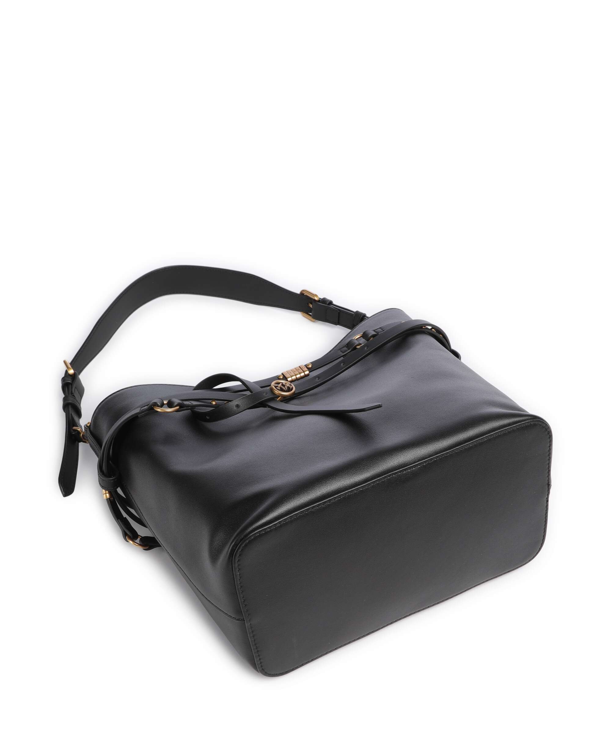 Pinko Belt Classic Bucket bag nero/antique gold - Image 5