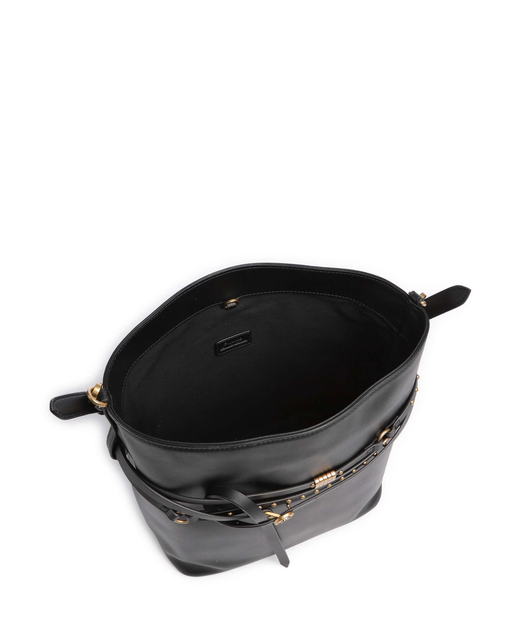 Pinko Belt Classic Bucket bag nero/antique gold - Image 6