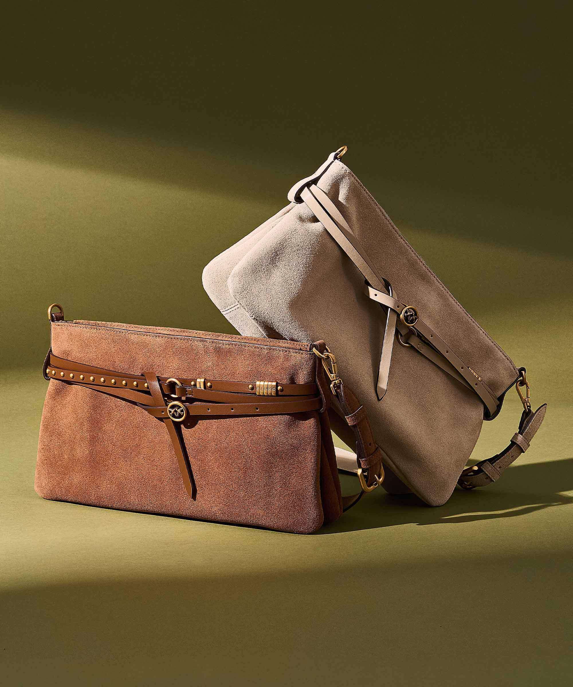 Pinko Belt Classic Shoulder bag beige/grigio fumo/antique gold - Image 2