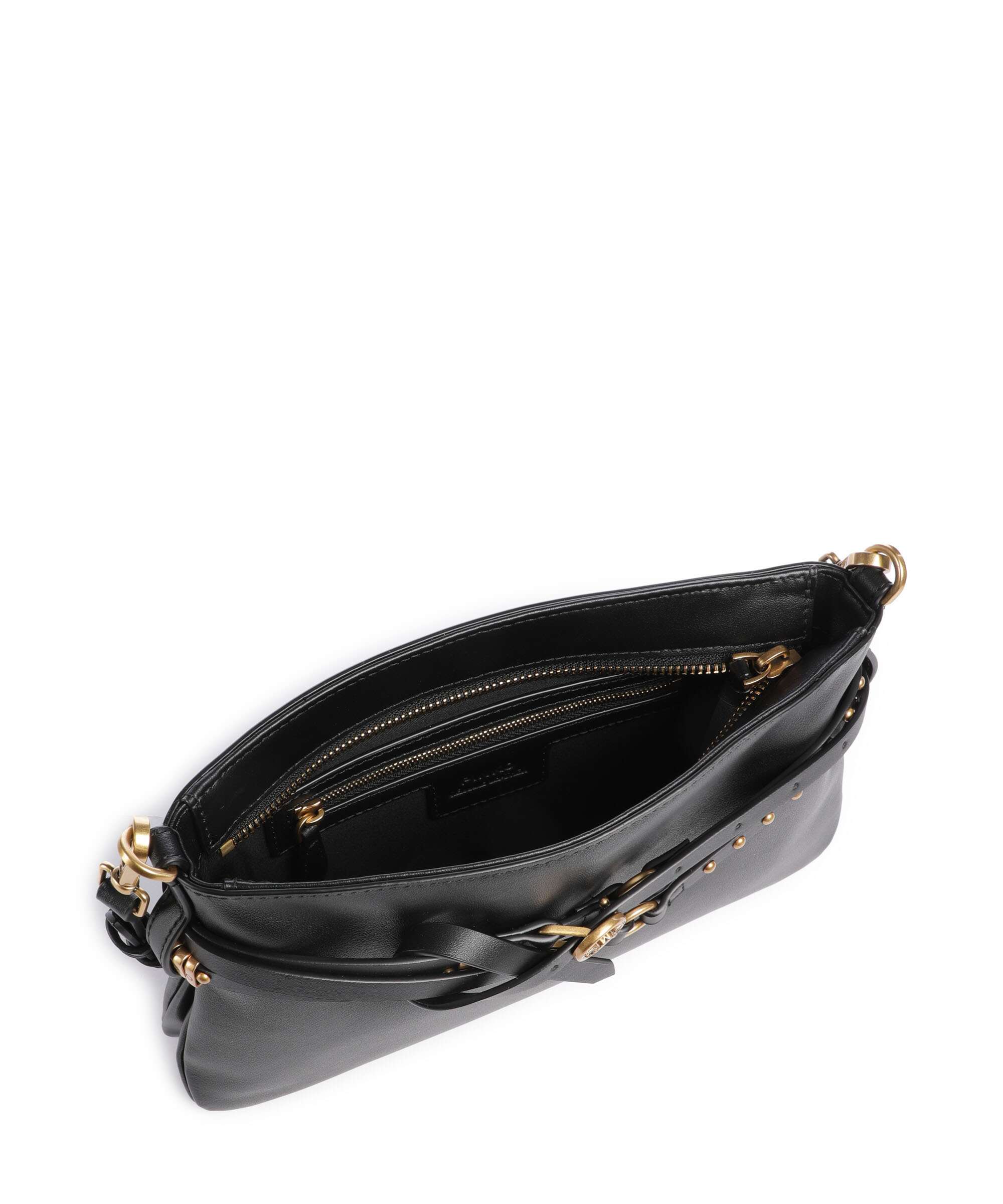 Pinko Belt Mini Shoulder bag nero/antique gold - Image 7