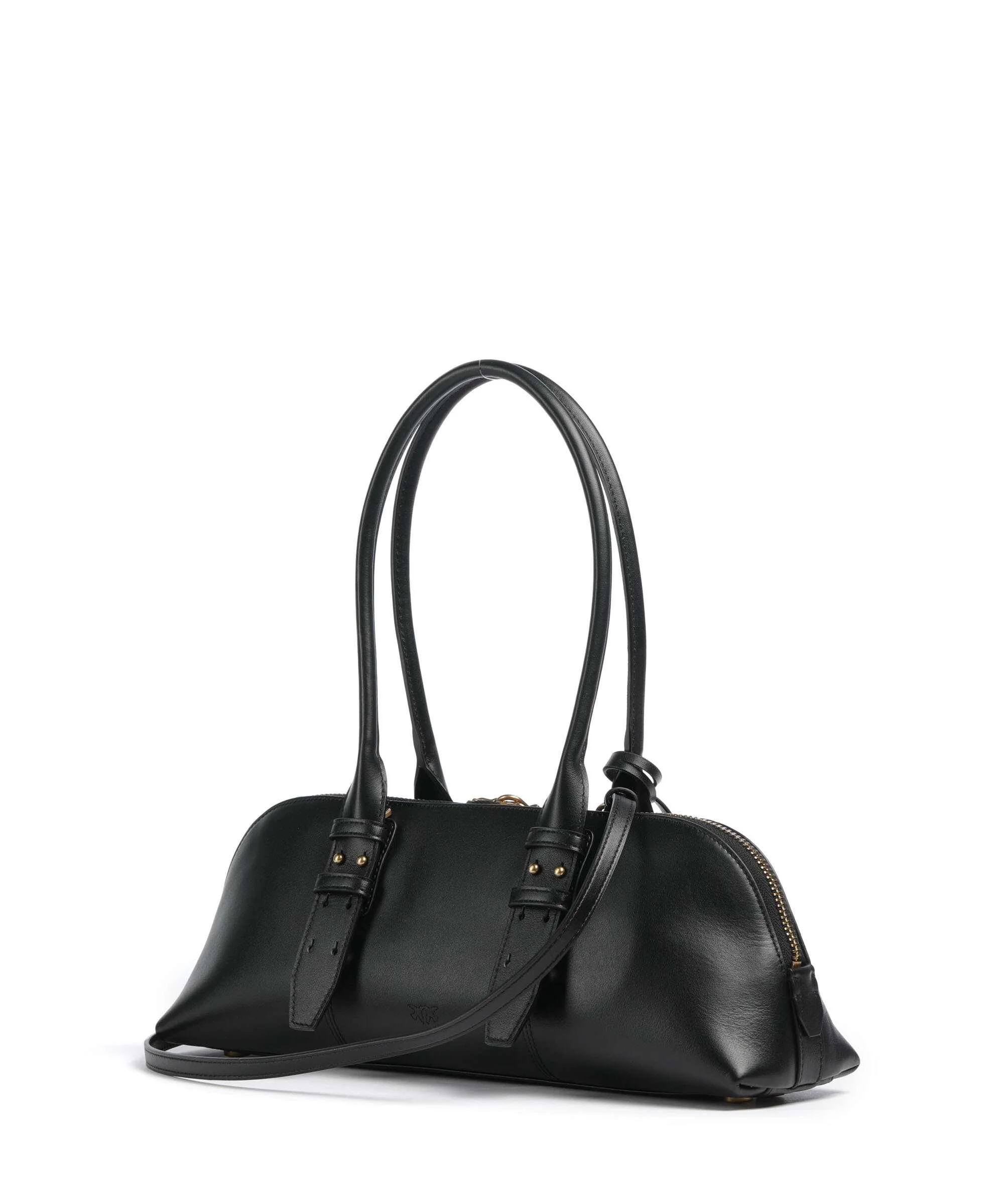 Pinko Bowling Horizontal Big Handbag nero/antique gold - Image 2