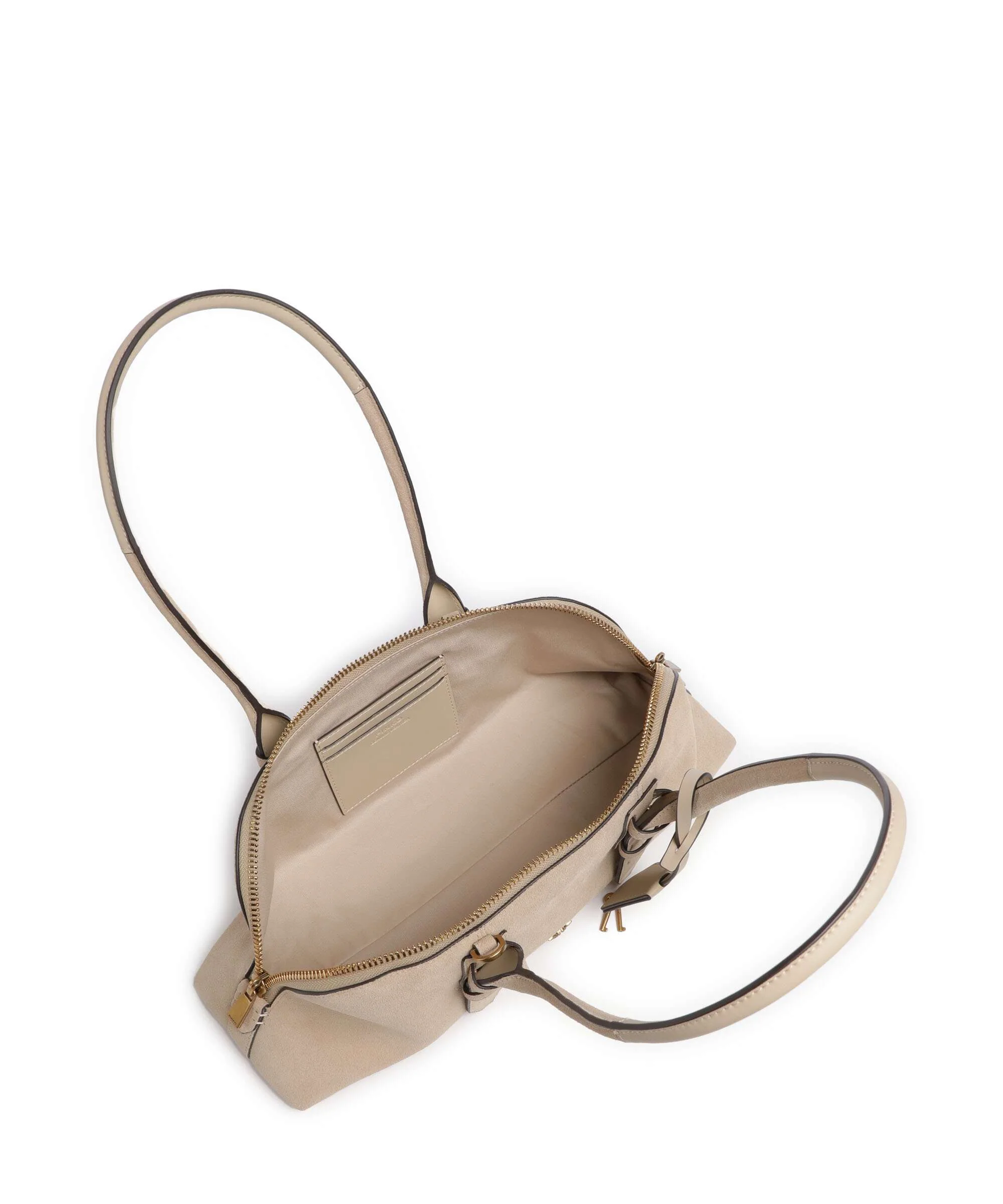 Pinko Bowling Horizontal Big Shoulder bag beige/grigio fumo/antique gold - Image 6