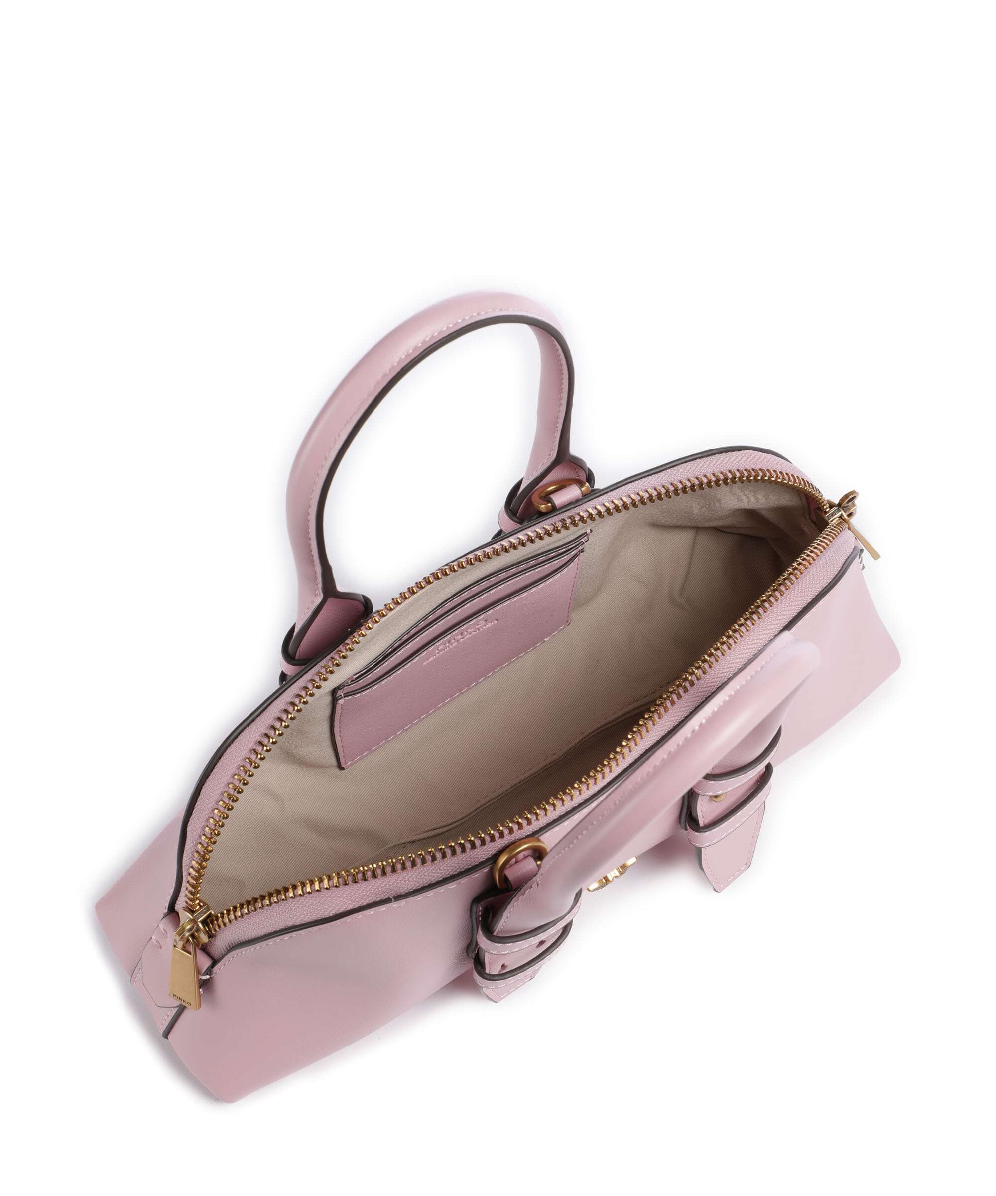 Pinko Bowling Horizontal Handbag rosa chiaro/antique gold - Image 7