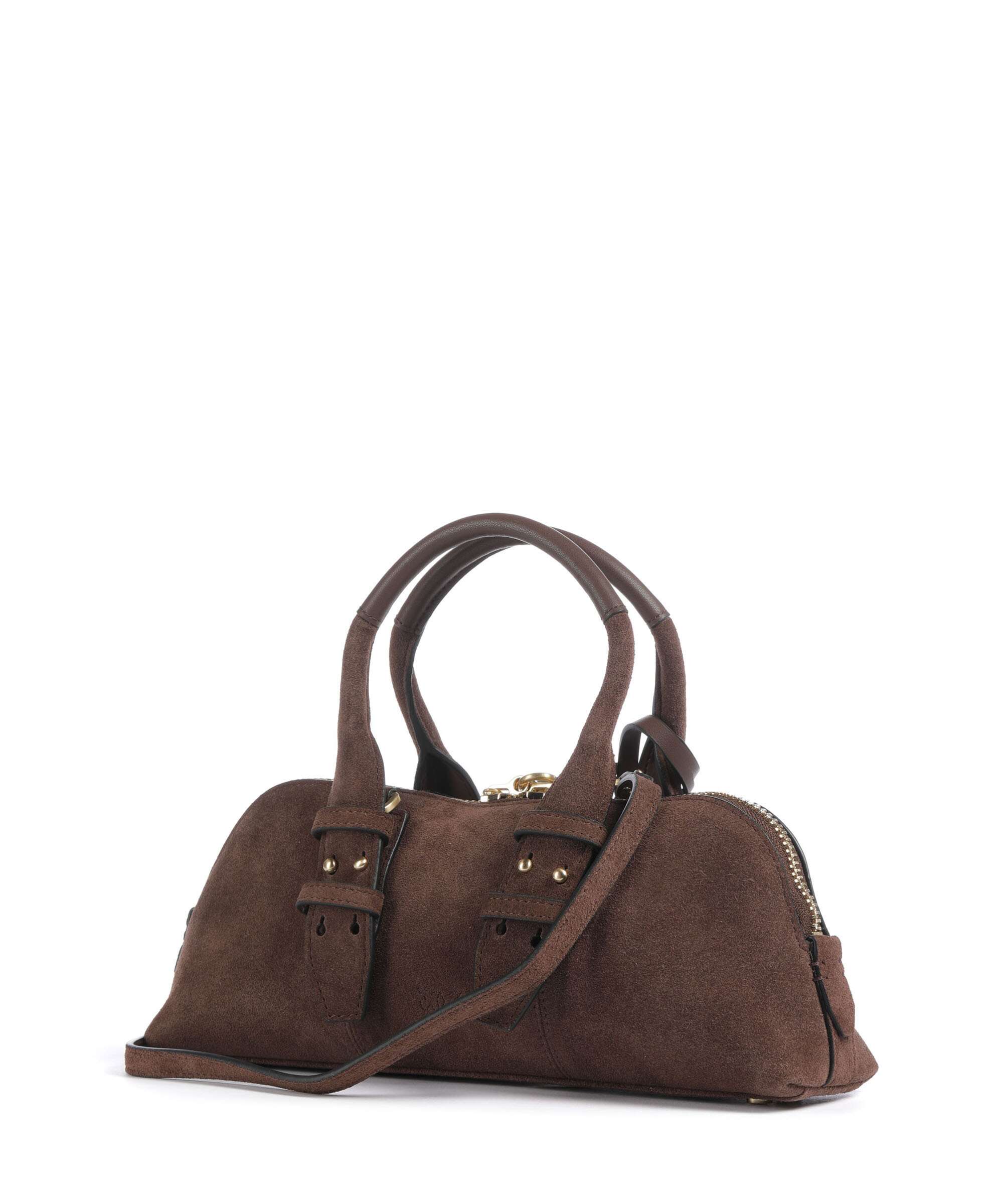 Pinko Bowling Horizontal Handbag marrone castano/matt gold - Image 2