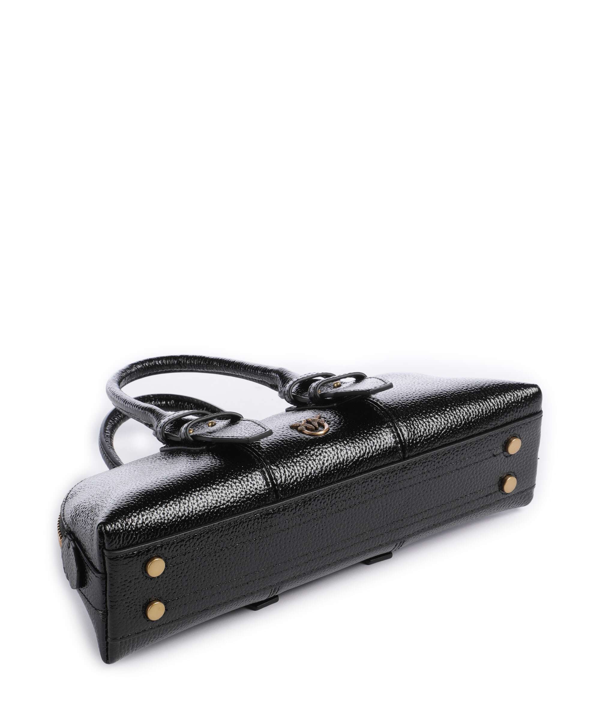 Pinko Bowling Horizontal Handbag nero/antique gold - Image 5
