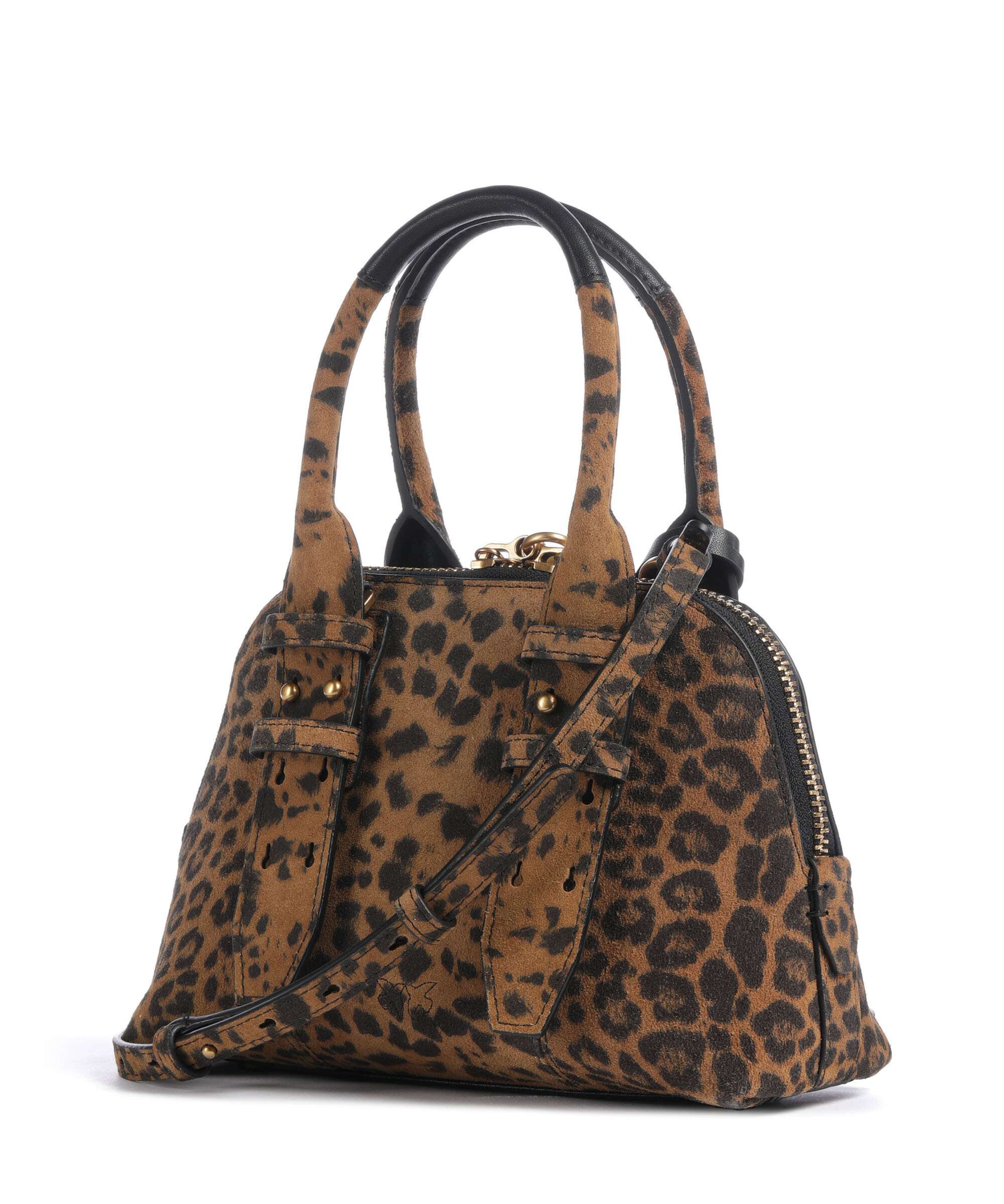 Pinko Bowling Mini Handbag maculato/marrone/antique gold - Image 2