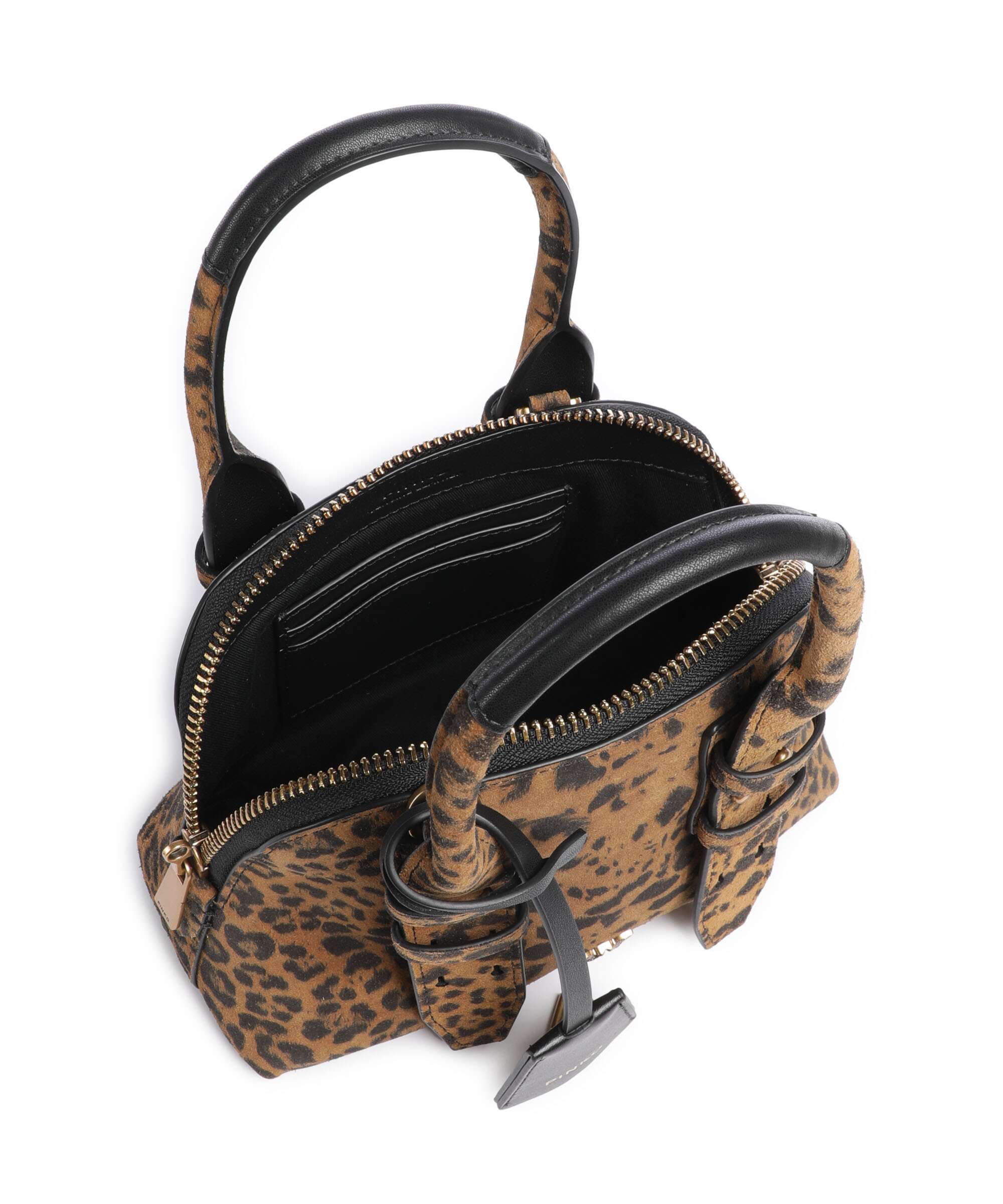 Pinko Bowling Mini Handbag maculato/marrone/antique gold - Image 6