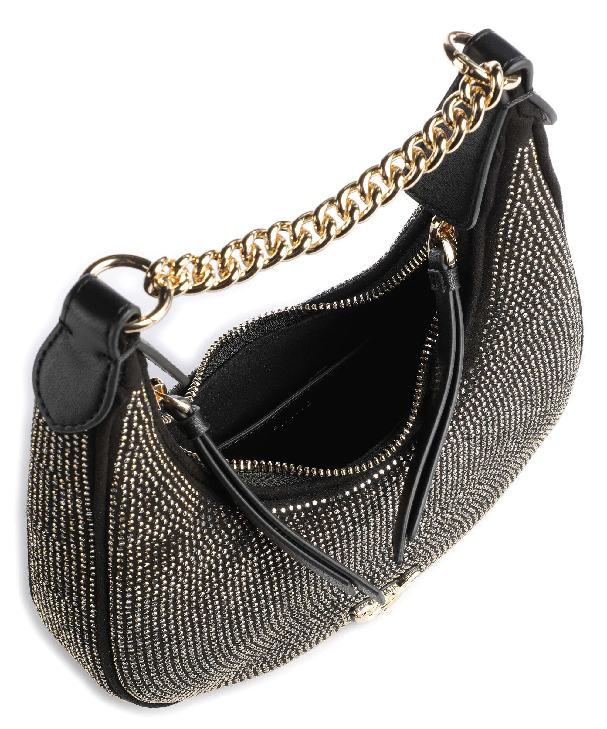 Pinko Brioche Mini Shoulder bag nero limousine/shiny gold - Image 5