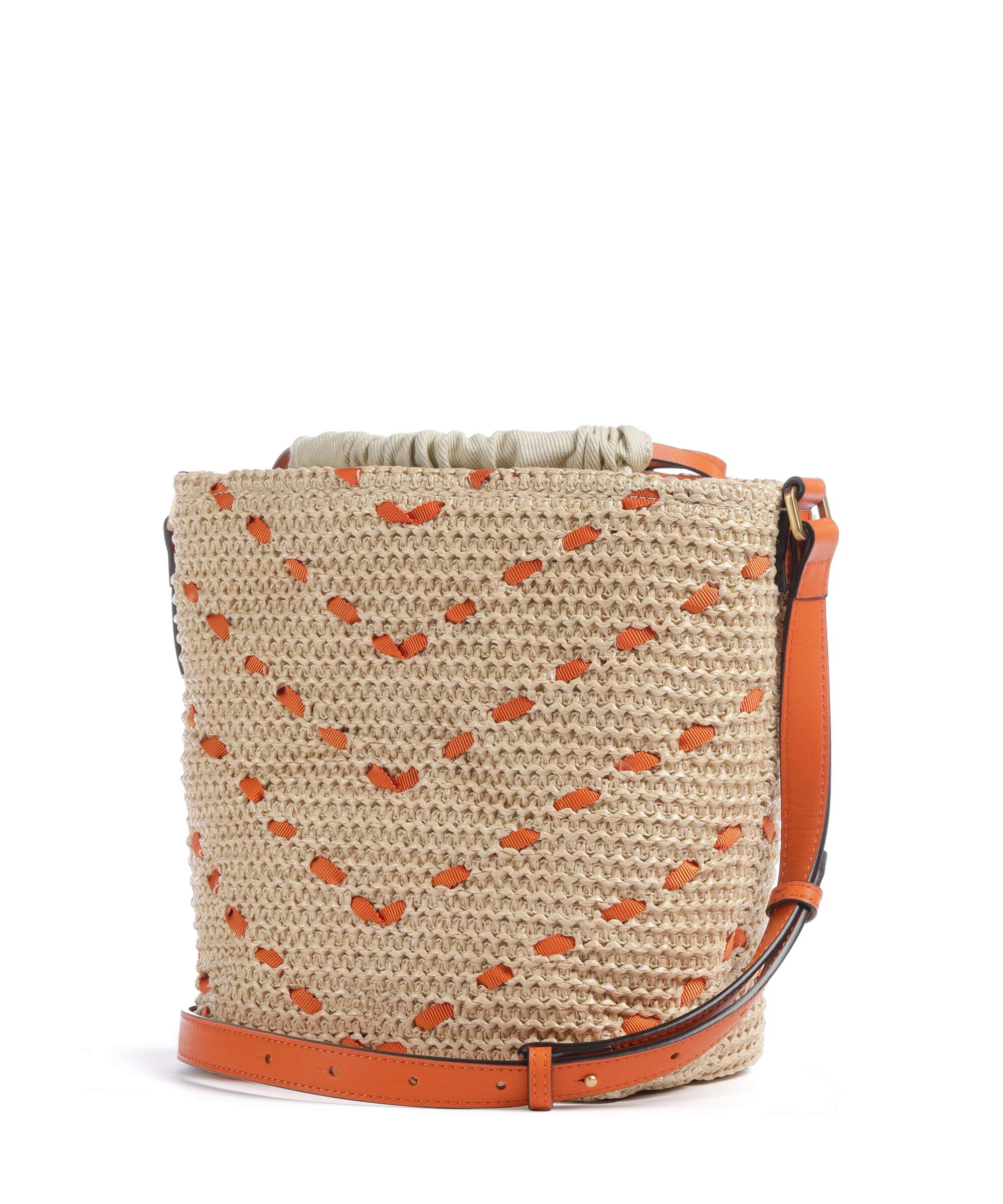 Pinko Bucket bag paglia/arancio/antique gold - Image 2