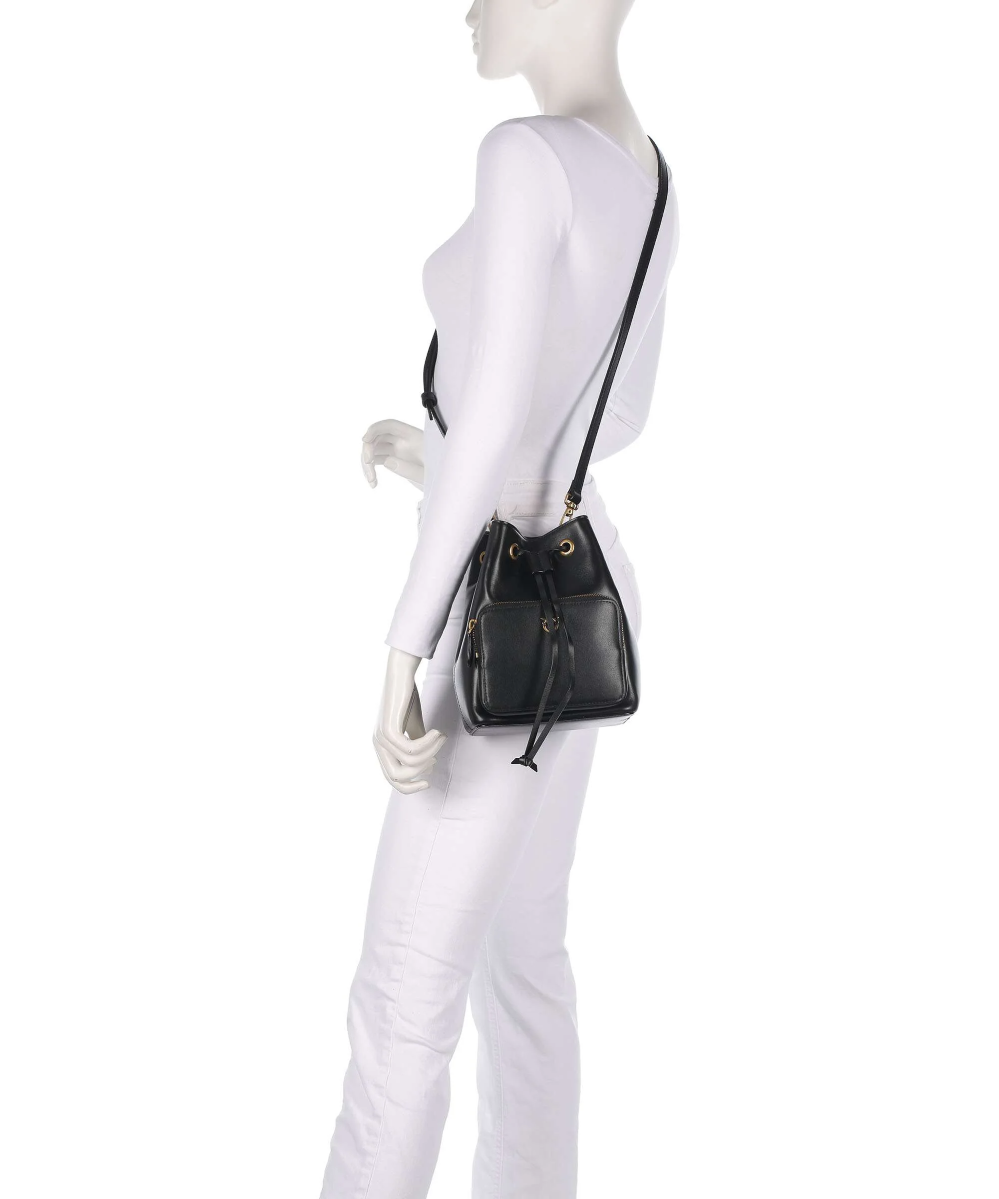 Pinko Cargo Bucket bag nero/antique gold - Image 3