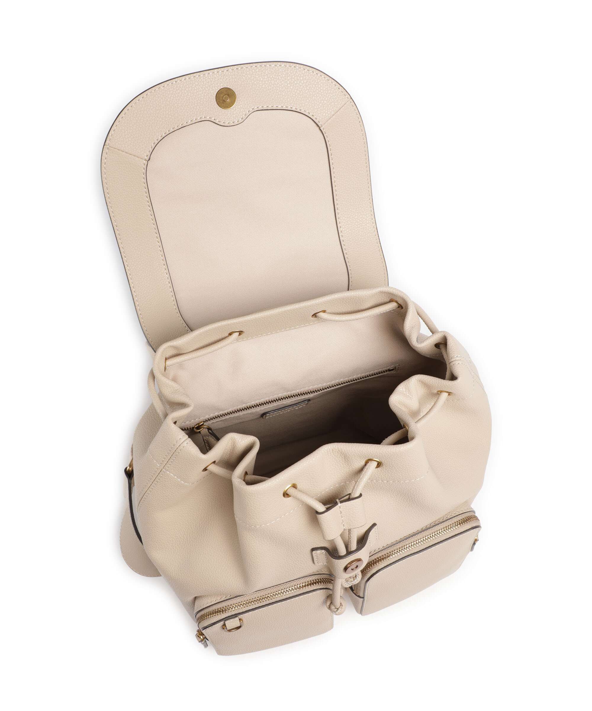 Pinko Carrie Backpack beige/grigio fumo/antique gold - Image 4