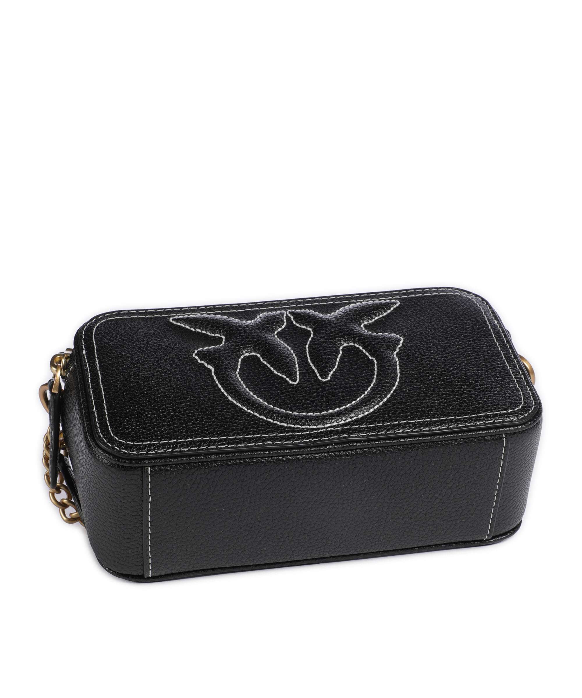 Pinko Carrie Crossbody bag nero/antique gold - Image 5