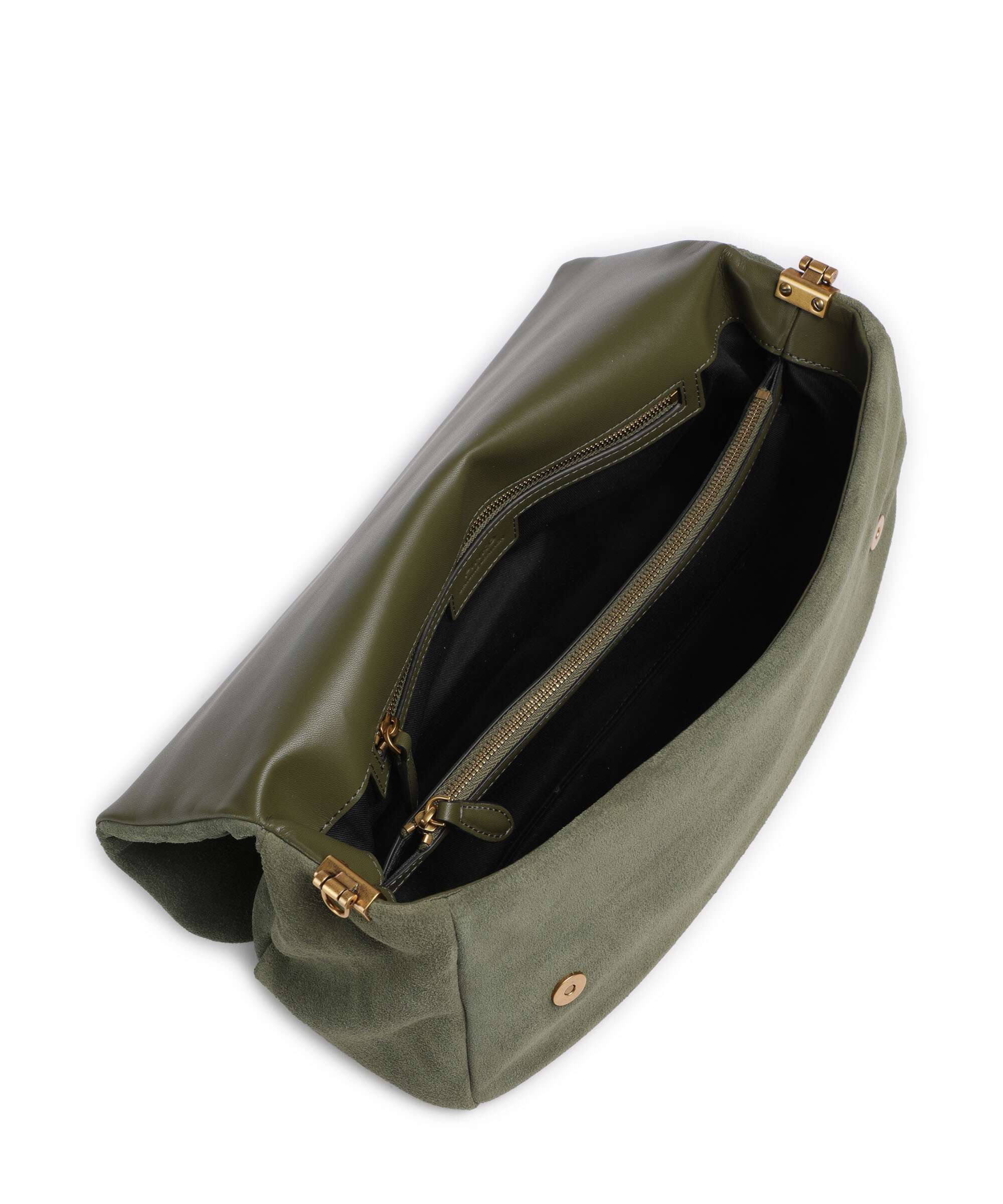 Pinko Click Soft Horizontal Shoulder bag oliva capulet/antique gold - Image 5