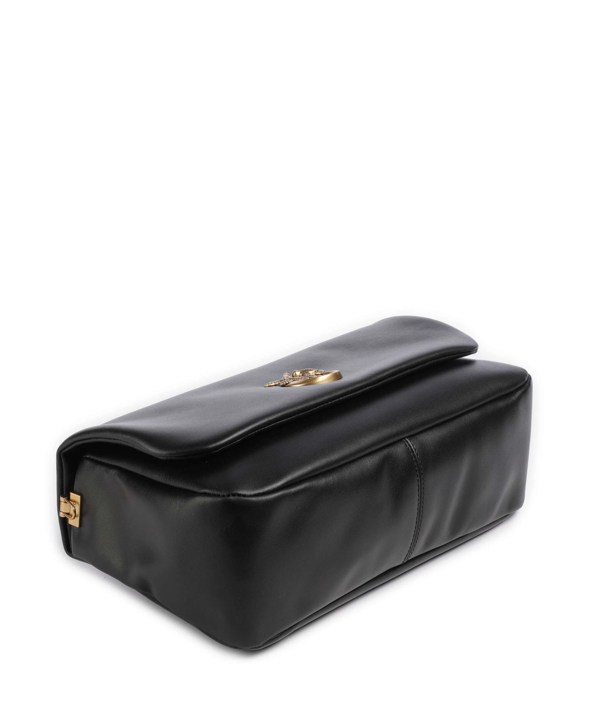 Pinko Click Soft Horizontal Shoulder bag nero/antique gold - Image 4