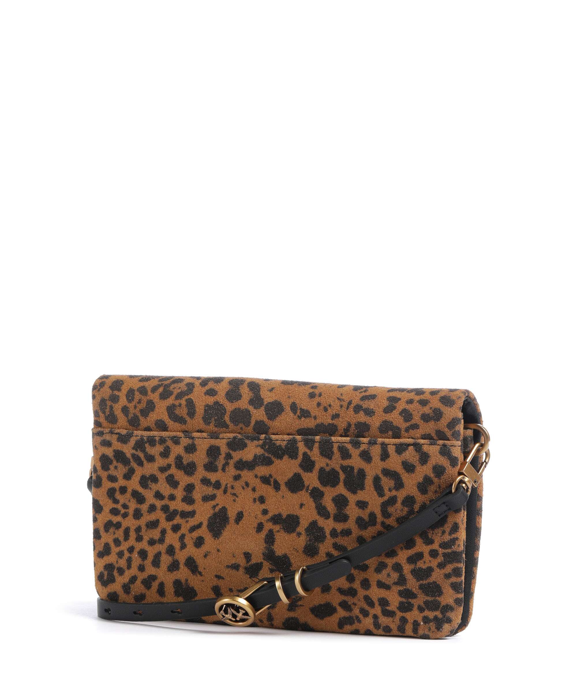 Pinko Click Soft Mini Crossbody bag maculato/marrone/antique gold - Image 2