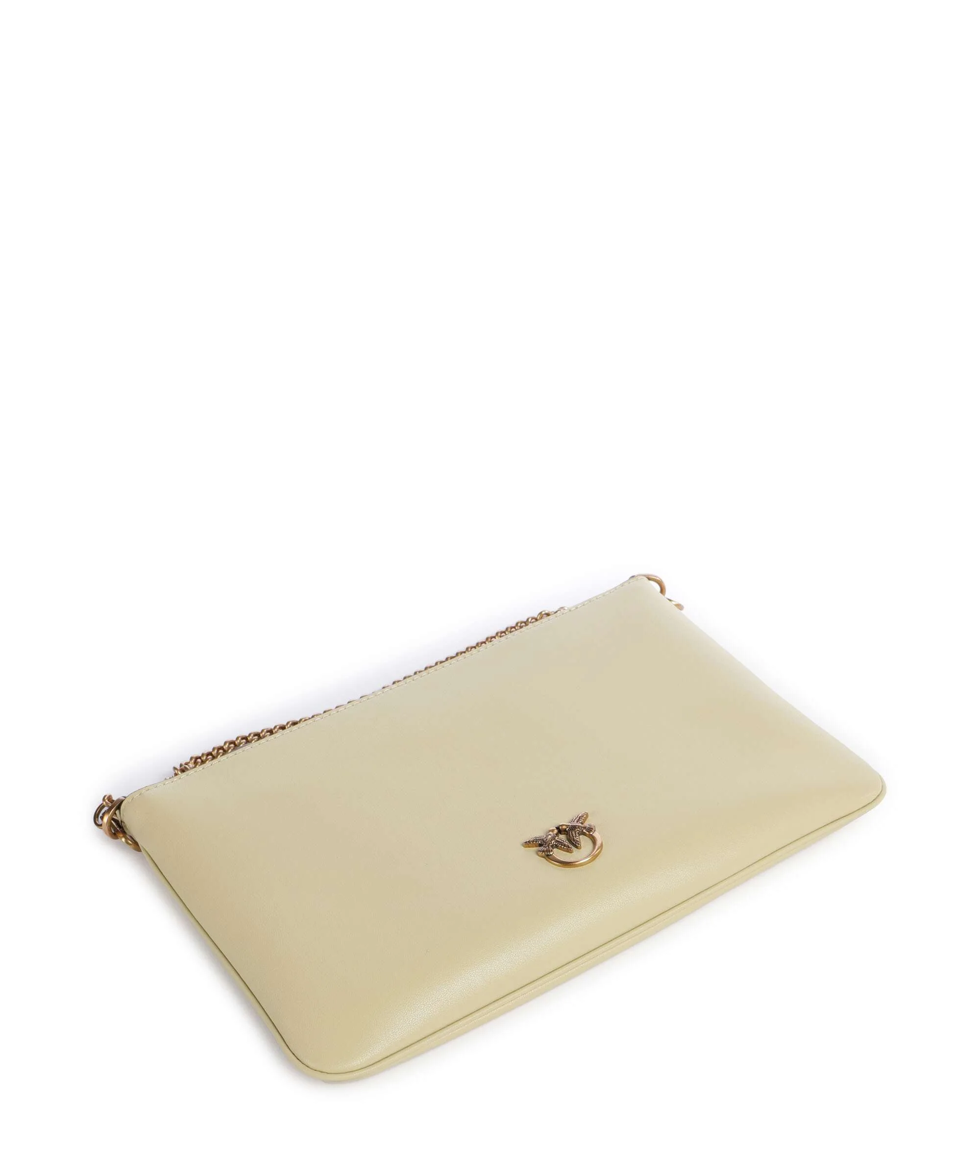 Pinko Flat Classic Crossbody bag giallo vaniglia/antique gold - Image 5