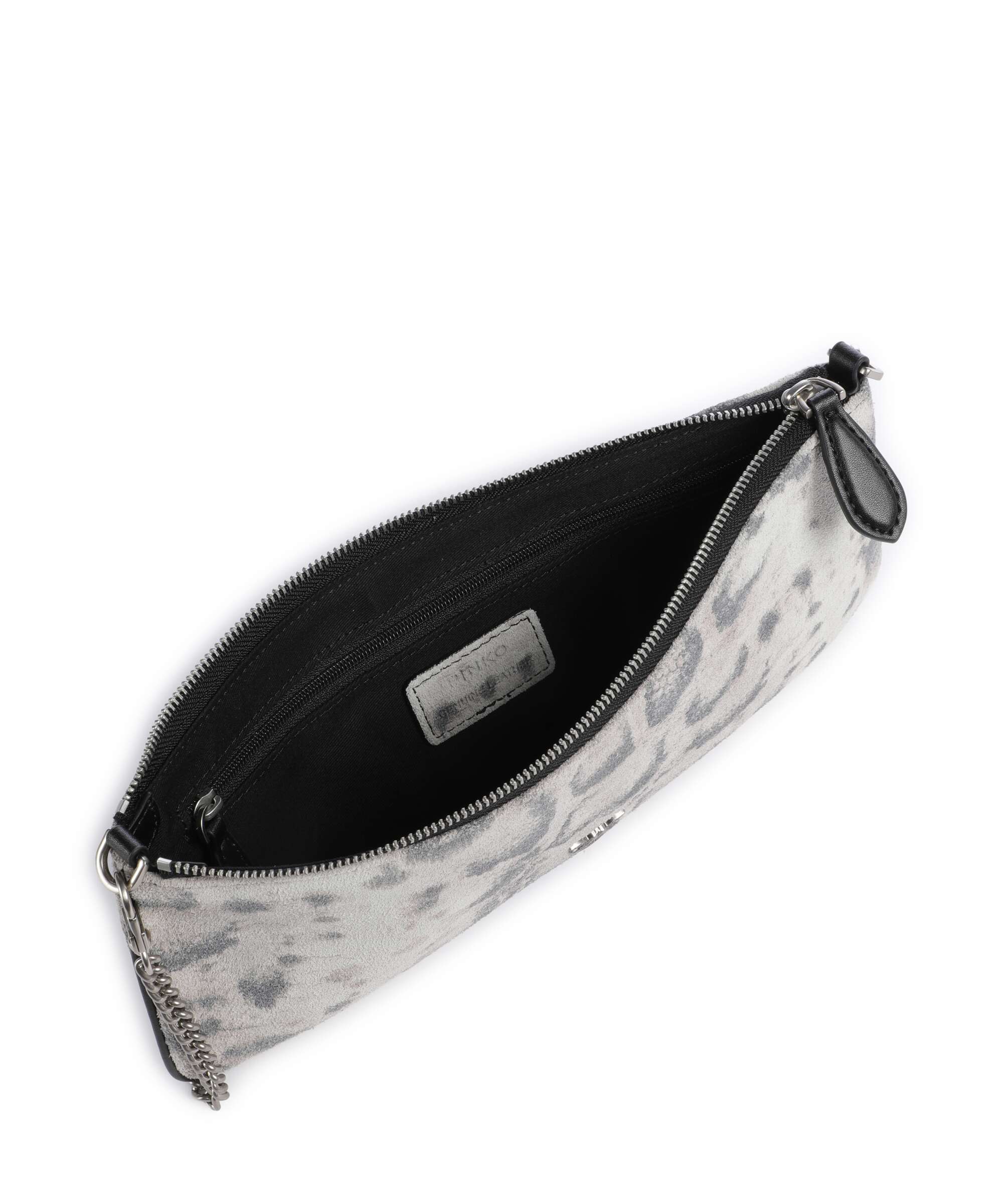 Pinko Flat Horizontal Shoulder bag avorio/nero/beige - Image 5