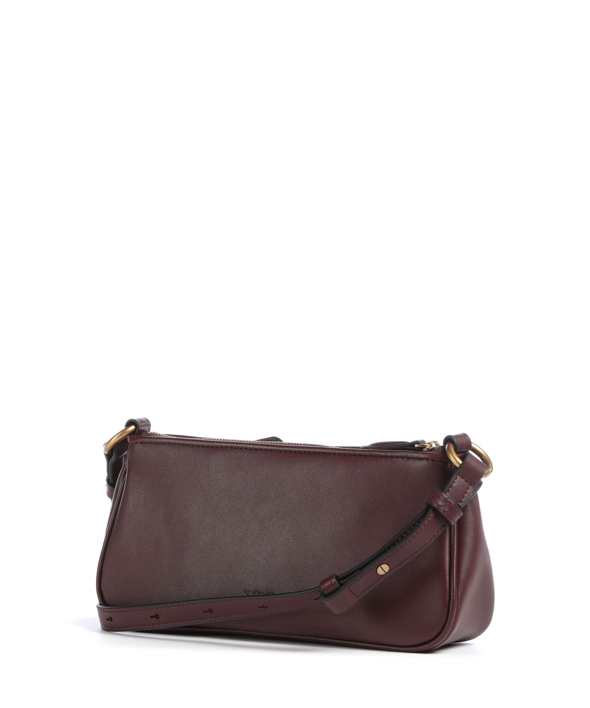 Pinko Half Moon Mini Crossbody bag burgundy wine/antique gold - Image 2