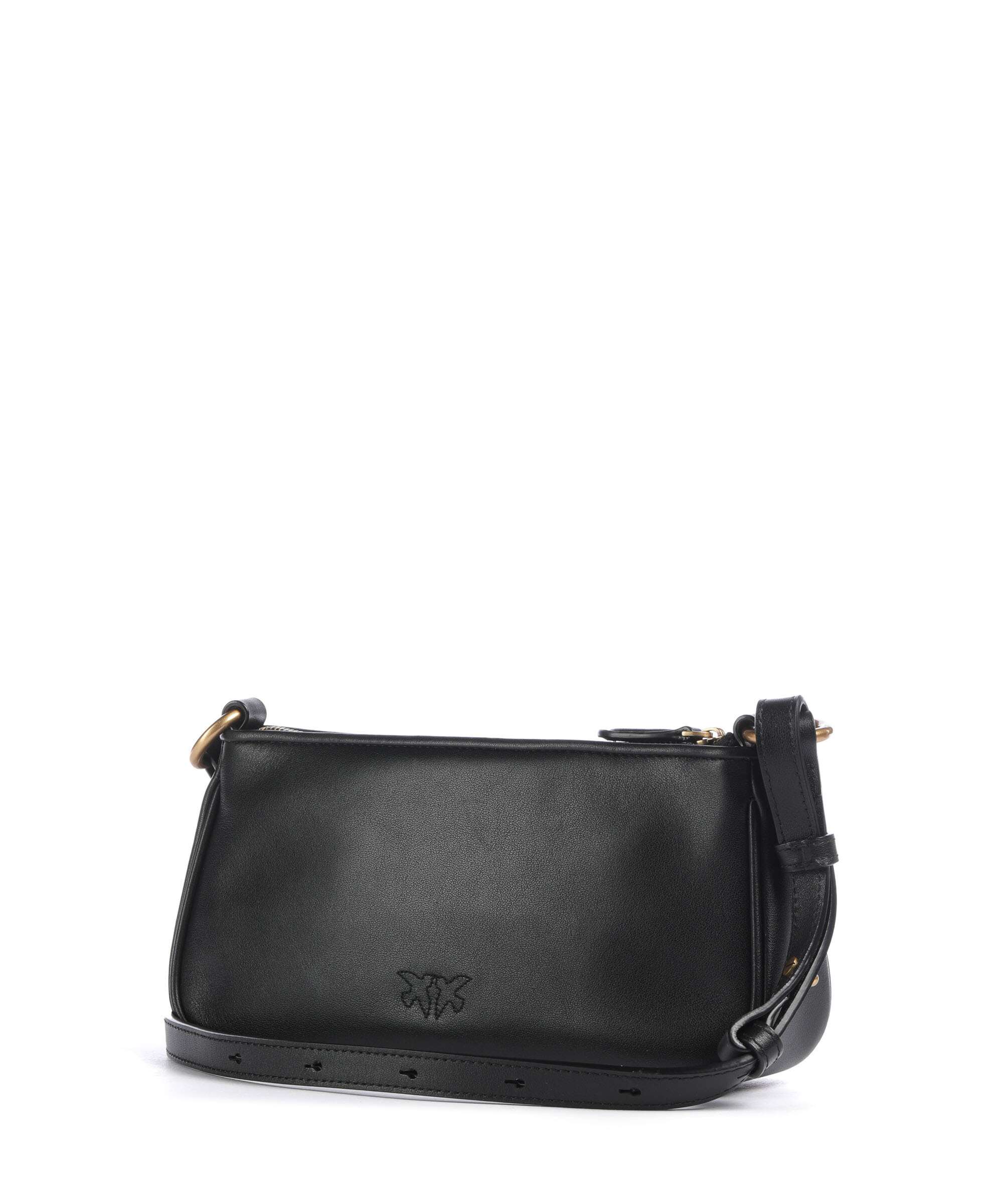 Pinko Half Moon Mini Crossbody bag nero/antique gold - Image 2
