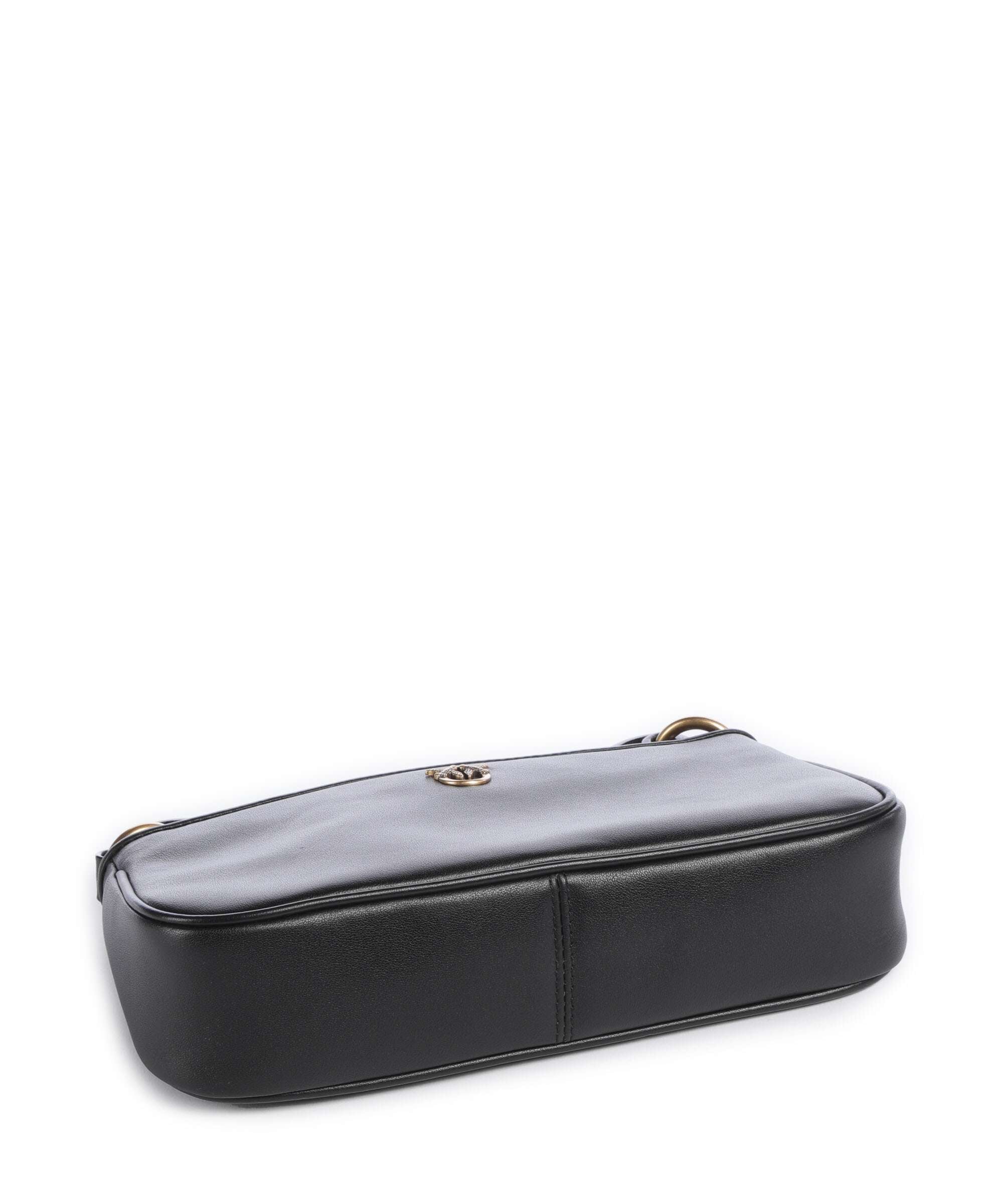 Pinko Half Moon Mini Crossbody bag nero/antique gold - Image 4