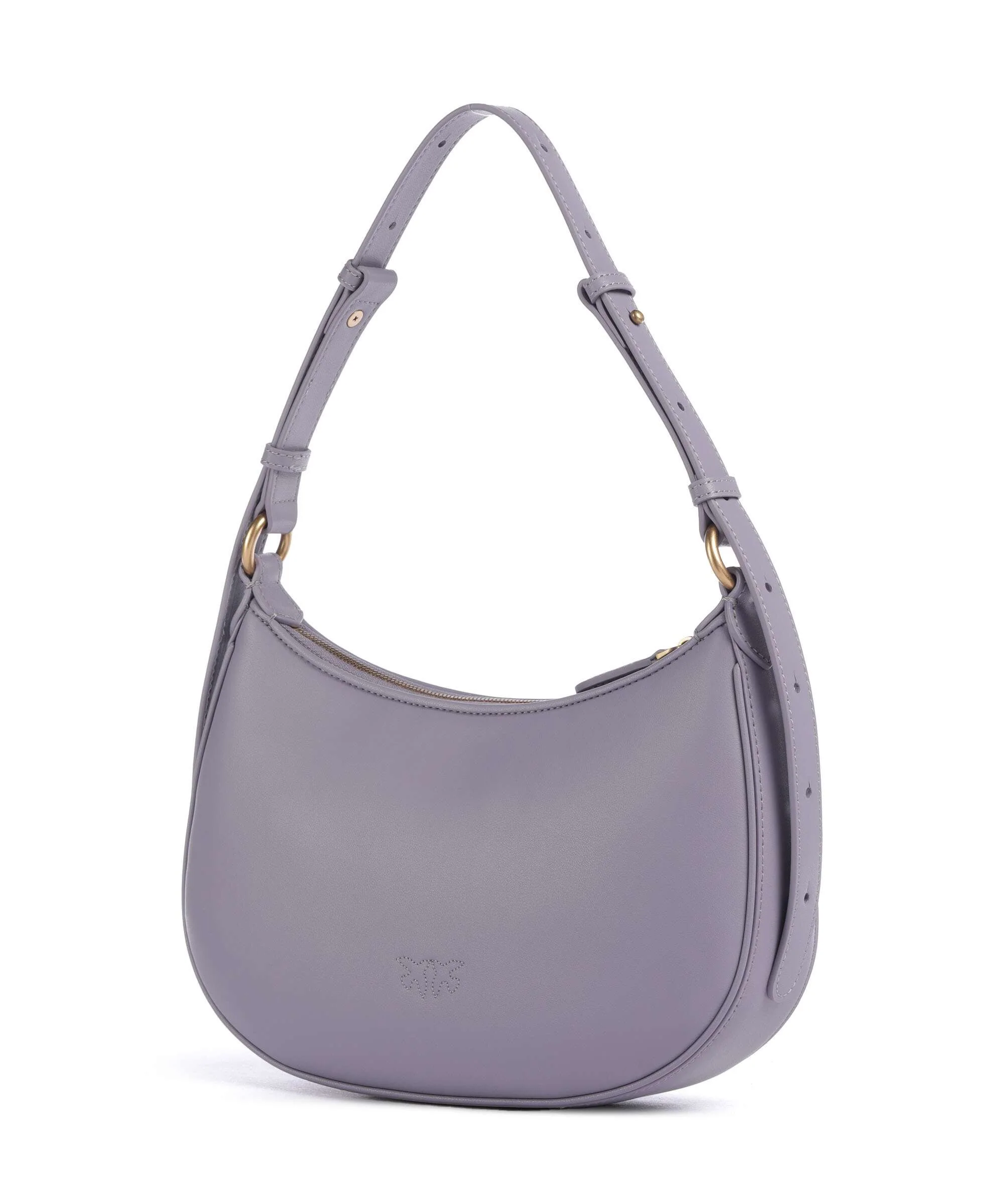 Pinko Half Moon Mini Shoulder bag cenerre viola/antique gold - Image 2