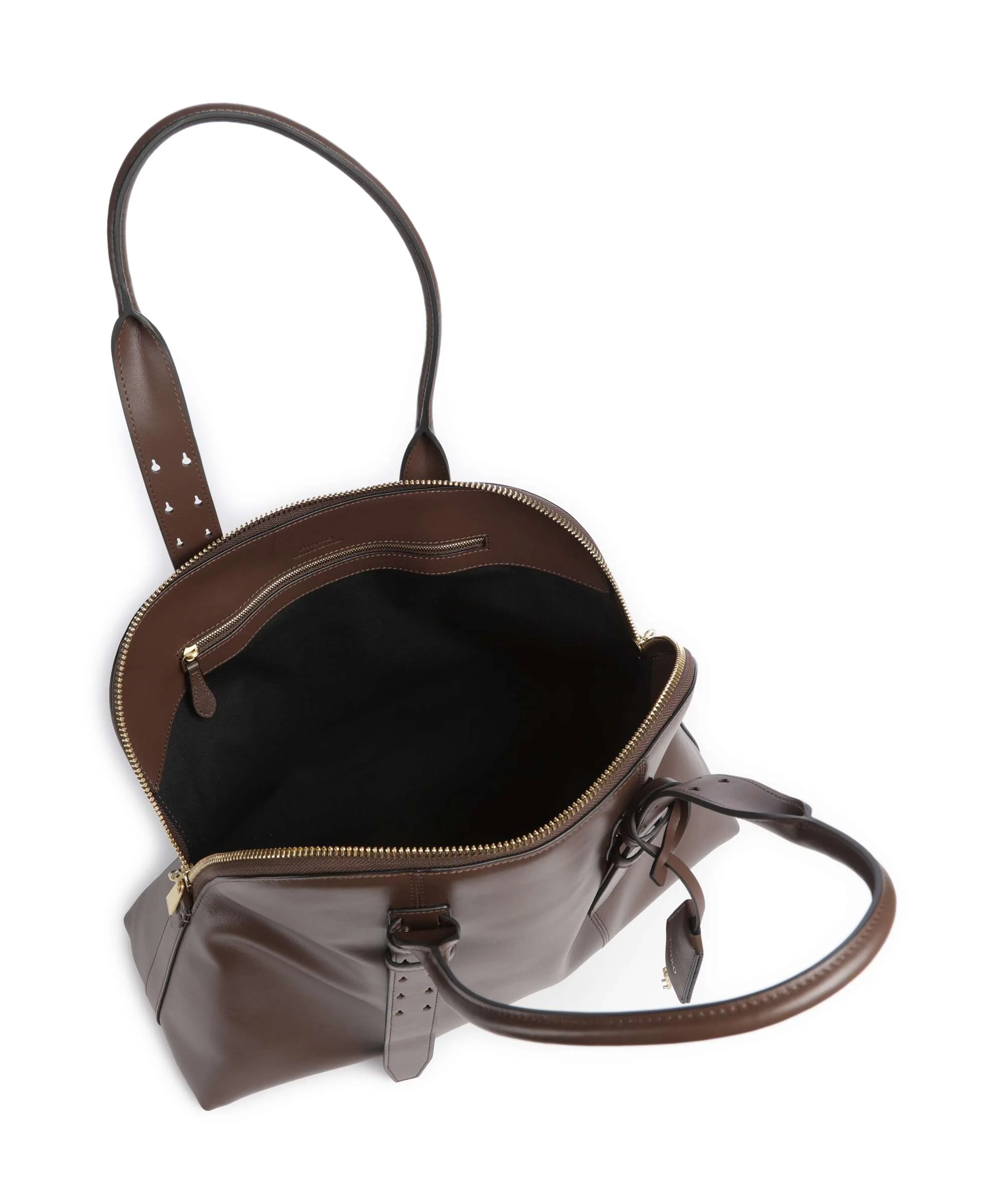 Pinko Handbag marrone castano/matt gold - Image 6
